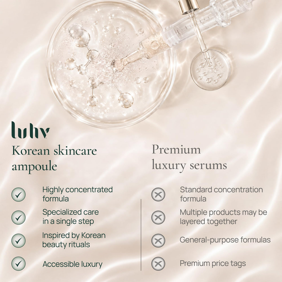 Stem Cell Serum for Face - LUHV Skin Official Imagery - 7