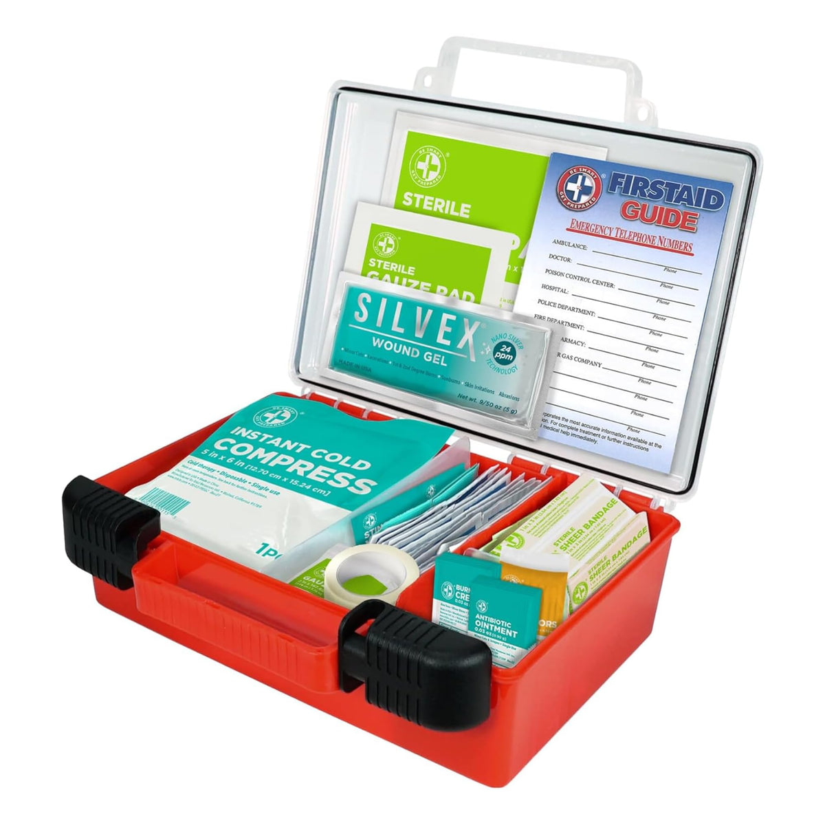 Be Smart Get Prepared OSHA ANSI First Aid Kit - Be Smart Get Prepared Official Imagery - 3