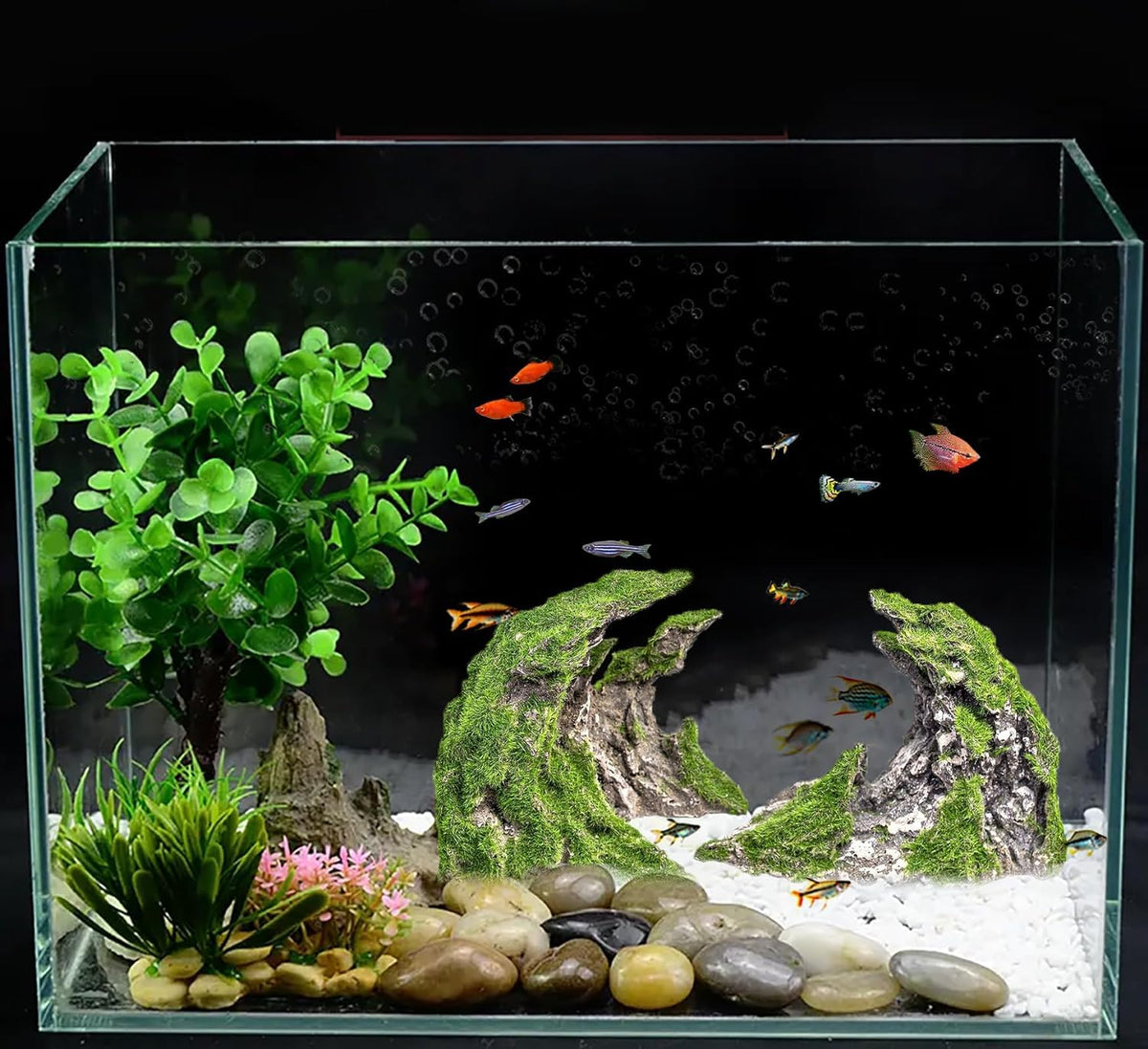 Novelsite Fish Tank Accessories Aquarium Decorations Scenery - Novelsite Official Imagery - 5