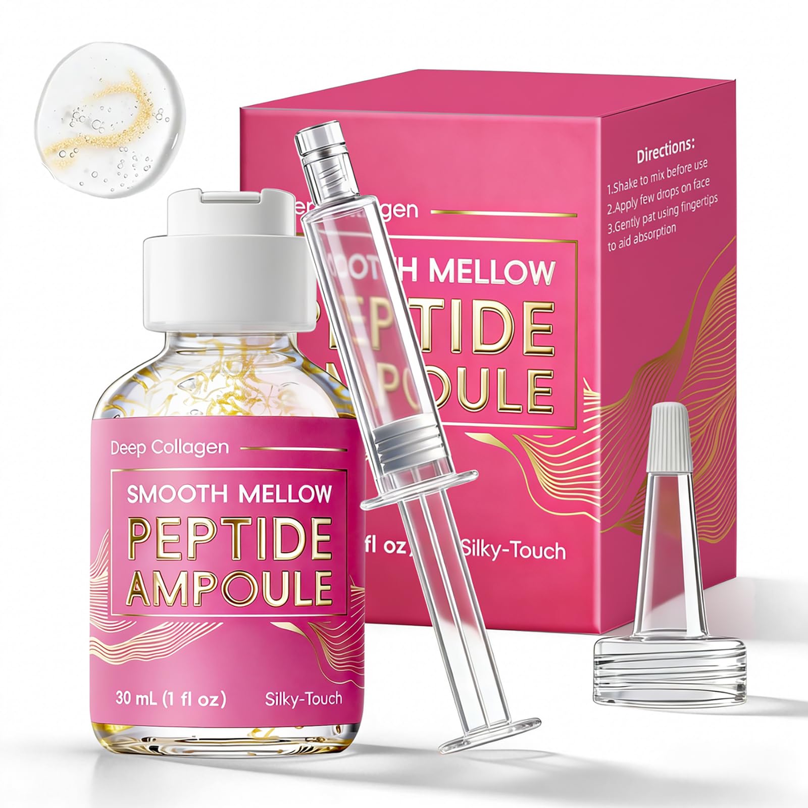 Silk Peptide Intensive Lifting Ampoule, Deep Collagen Silk - Generic