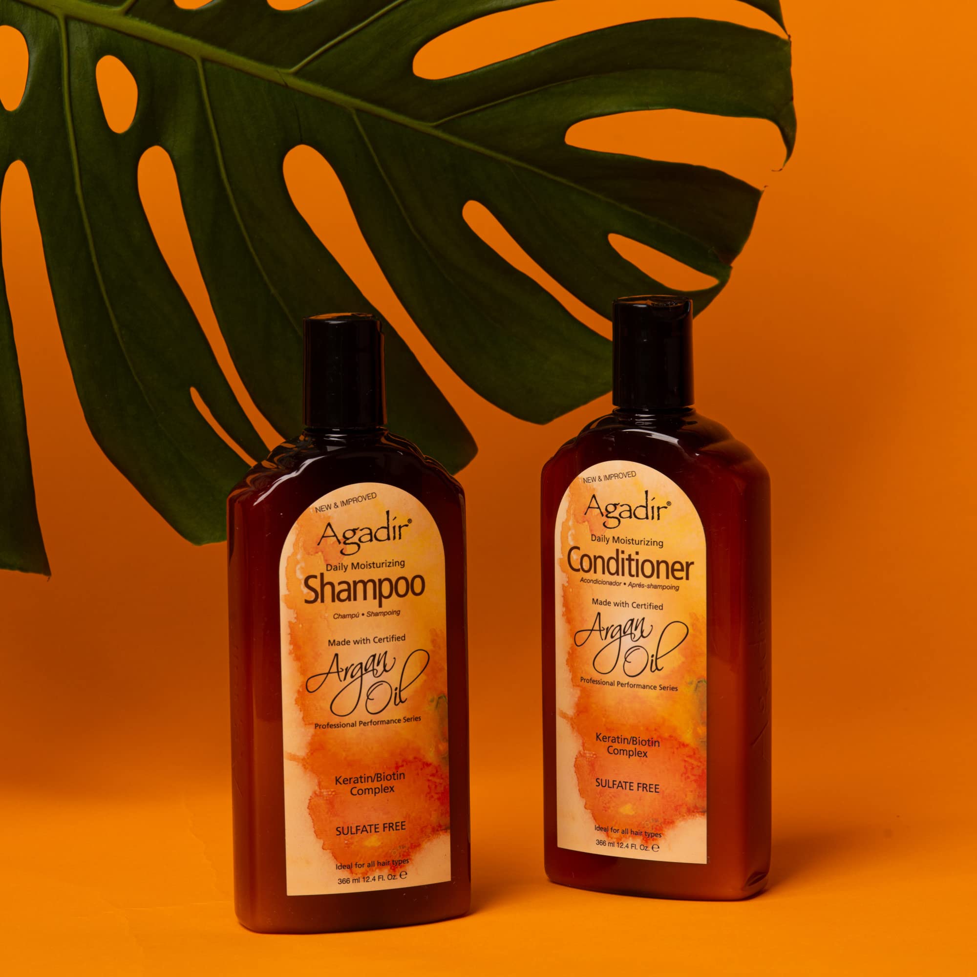 Agadir Argan Oil Daily Moisturizing Conditioner 12 4 Fl OZ - Agadir Official Imagery - 4