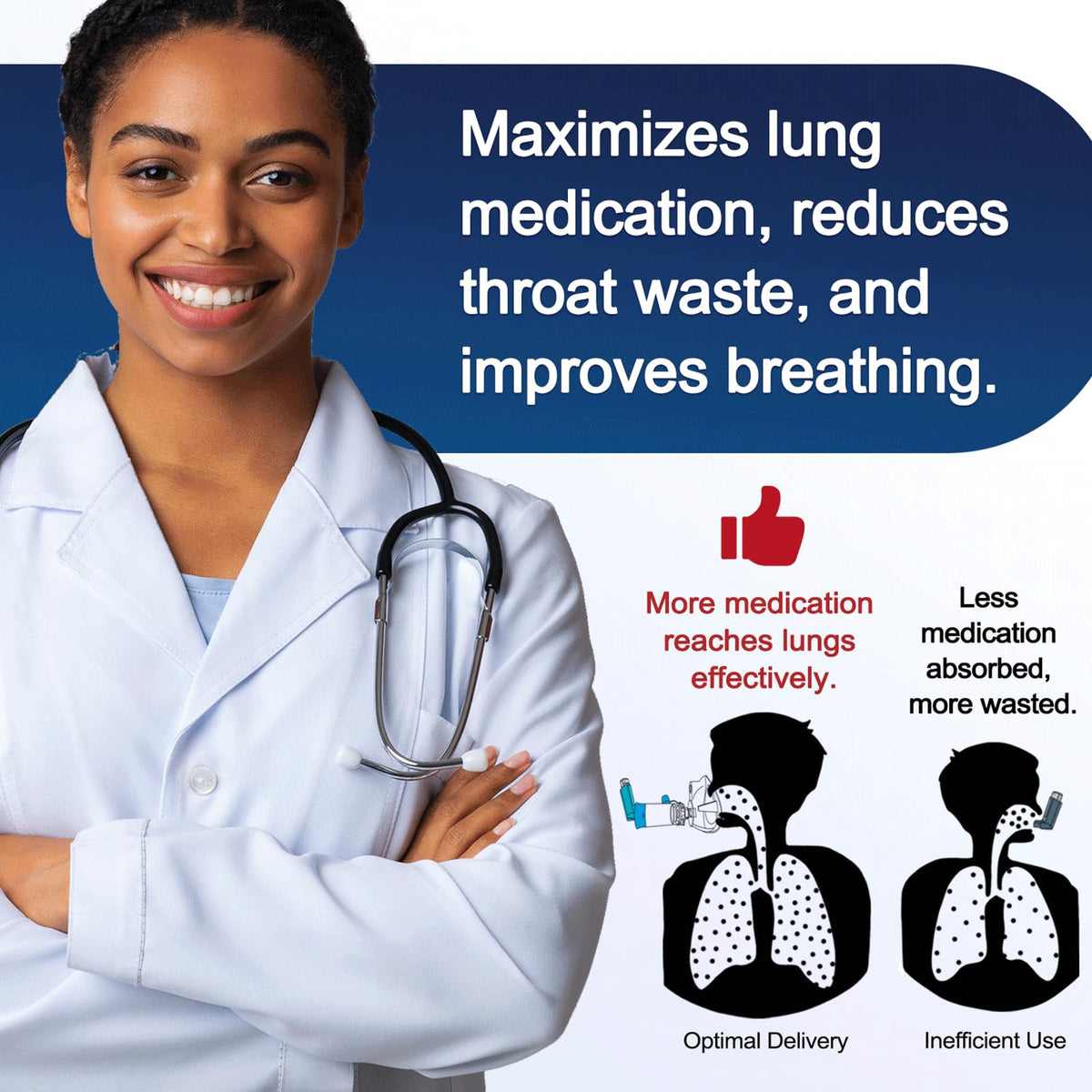 Inhaler Spacer for Children Nessi OTC Spacer Spacer for - Clinivox Official Imagery - 7
