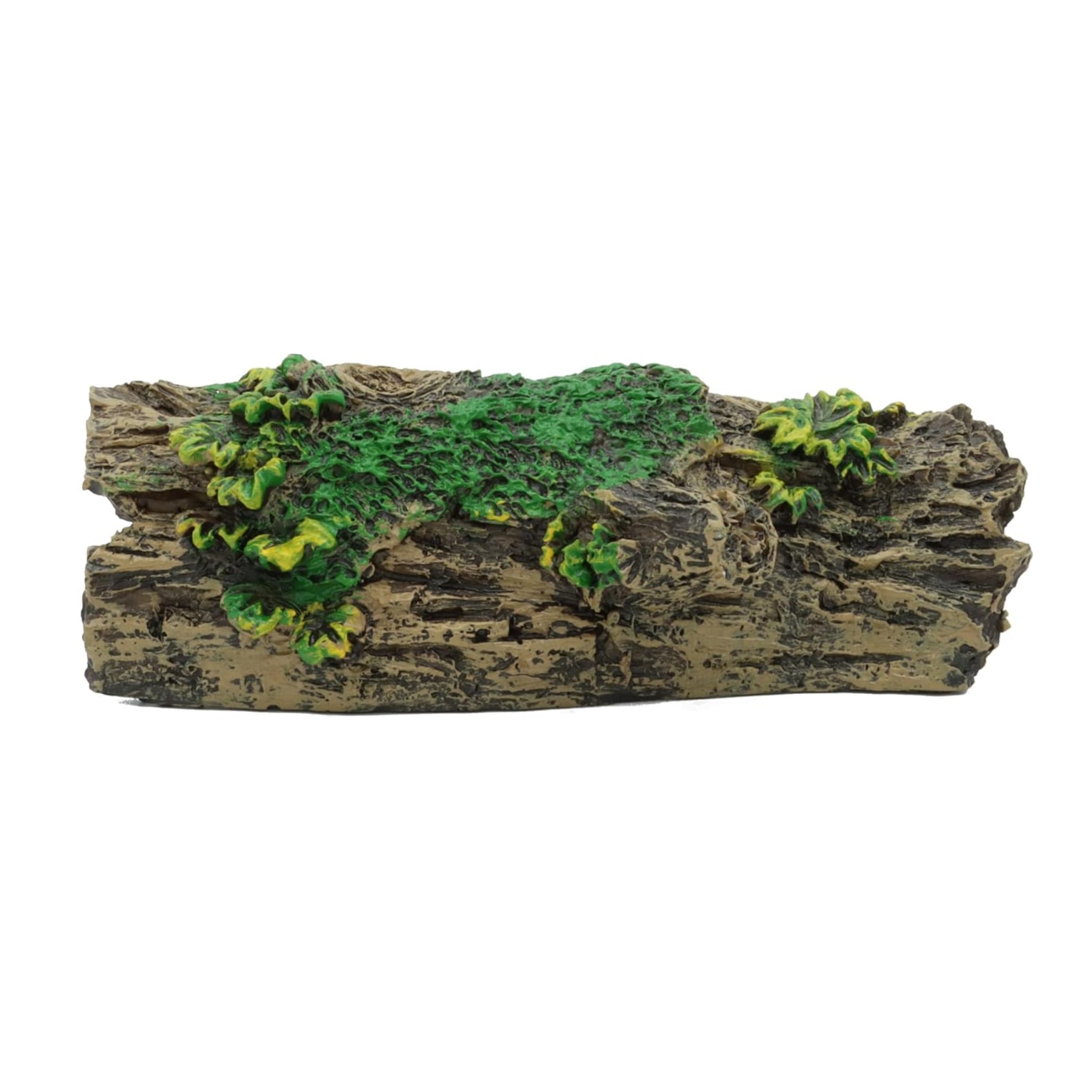 JIH Aquarium decorations resin hollow tree trunk ornament, bettas house with natural wood-like appearance for freshwater tanks