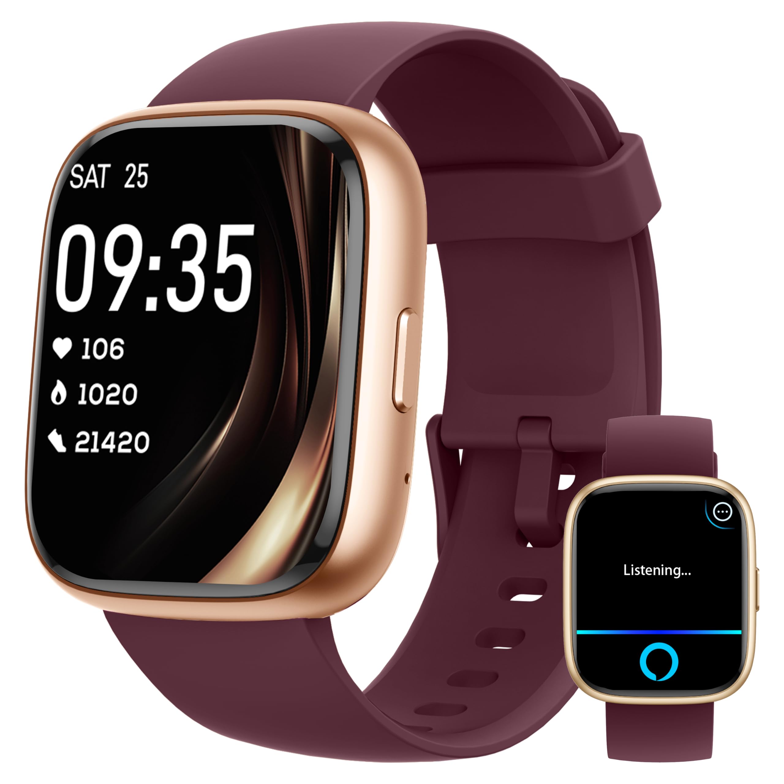 LODIMEKE Smart Watch, Alexa Built-in, Answer/Make Calls 44mm Smartwatc - View 10