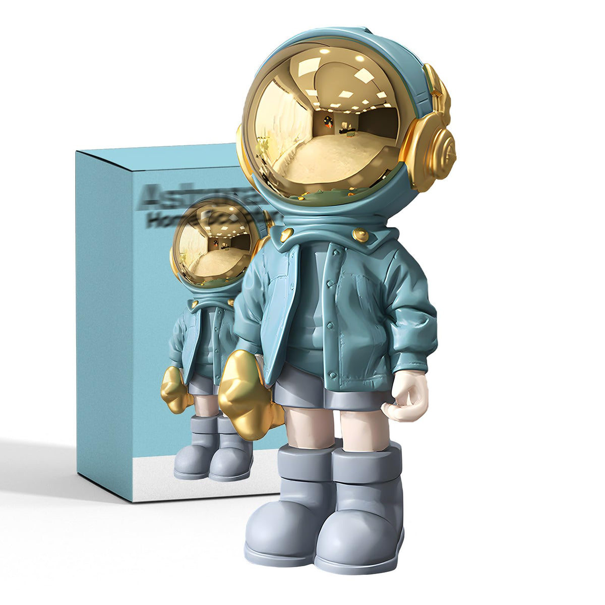EZ4ENCE Figurine Statue Astronaut Sculpture Spaceman Decor - EZ4ENCE Official Imagery - 1