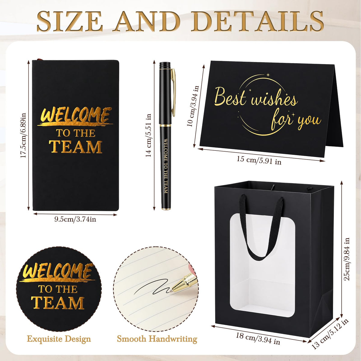 6 Pcs New Employee Welcome to The Team Gift Set - e esscopro Official Imagery - 5