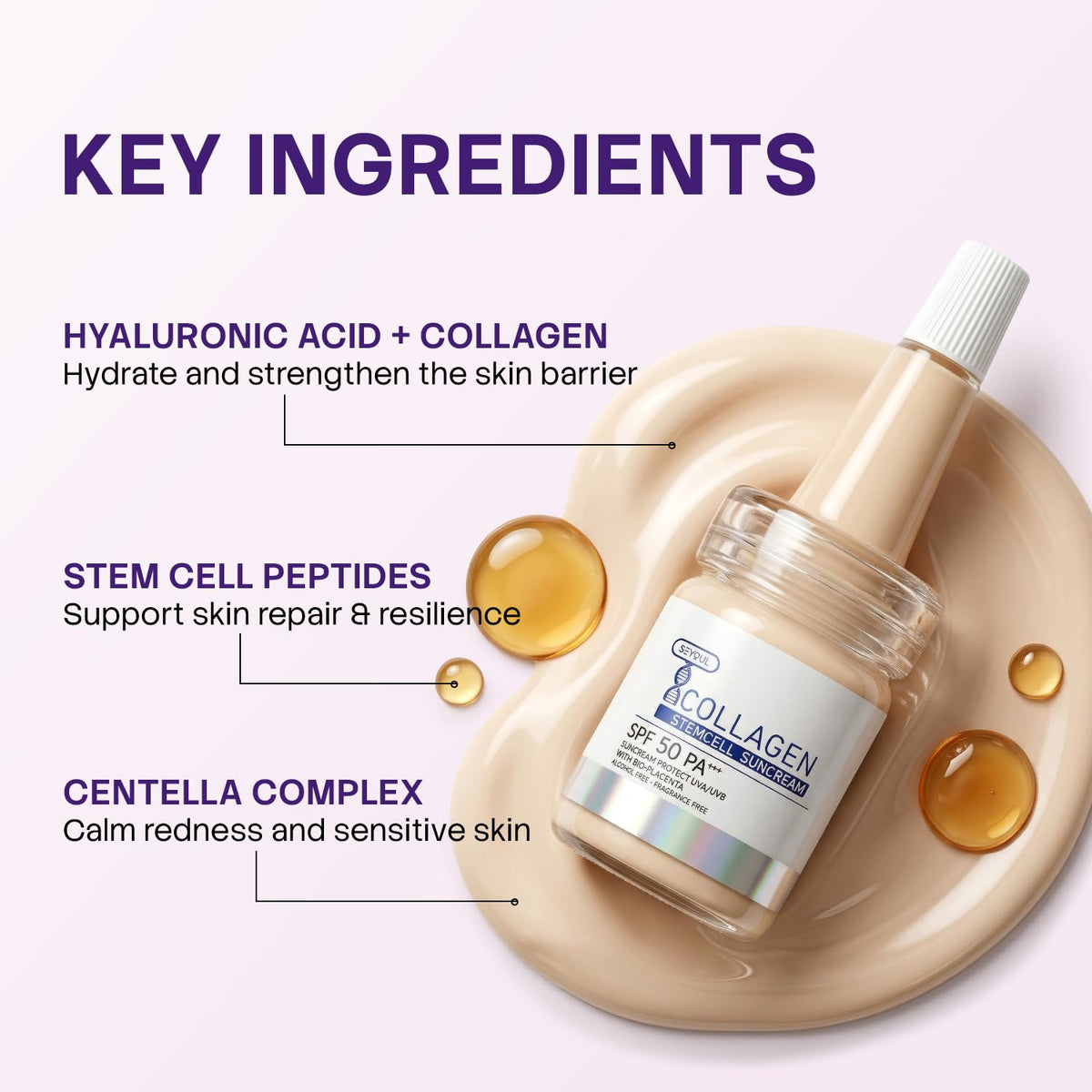 Anti Aging Serum SPF50 Sunscreen Duo Advanced Youth Serum - SEYOUL Official Imagery - 6