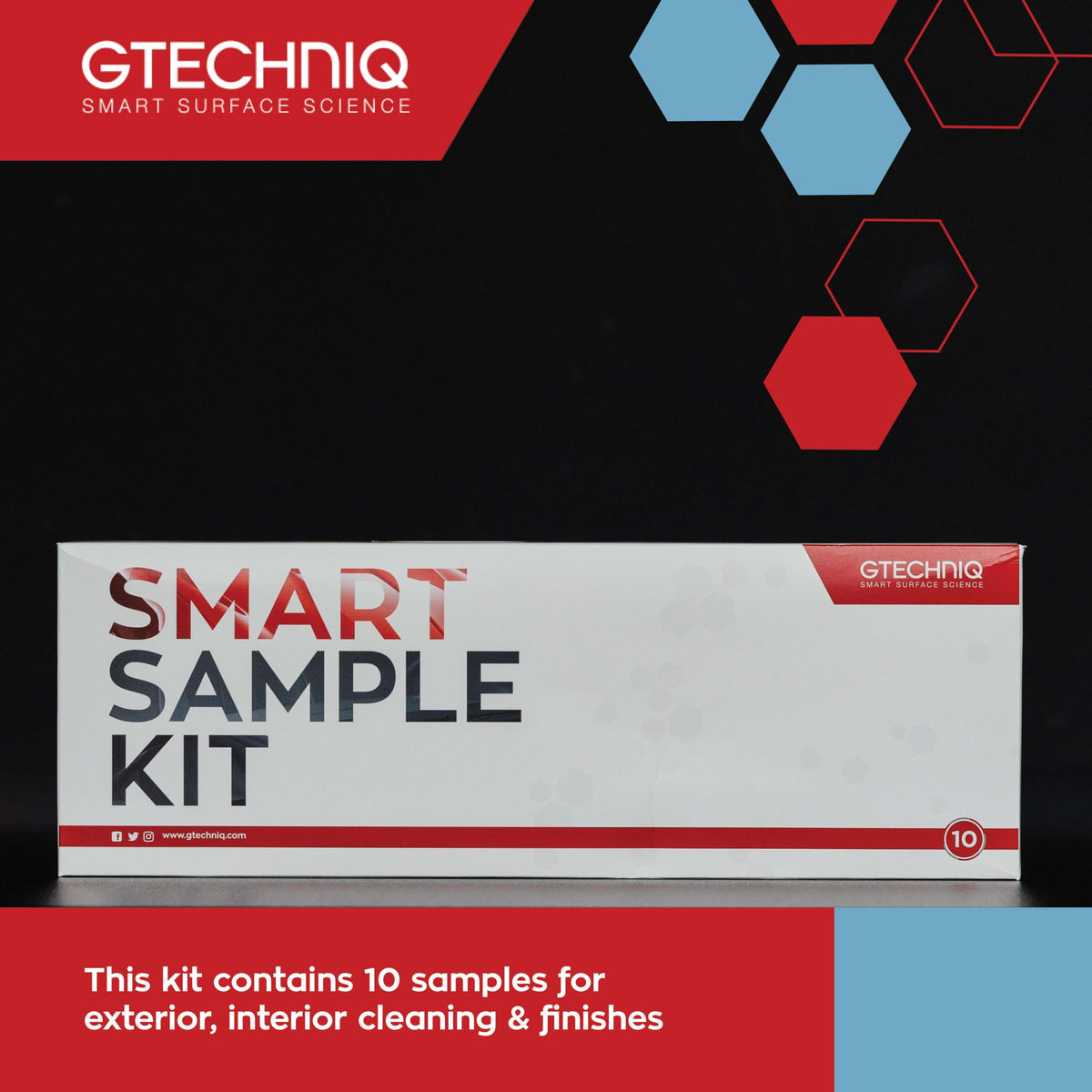 Gtechniq Smart Sample Car Care Kit 1 69 fl oz Bottles - Gtechniq Official Imagery - 3