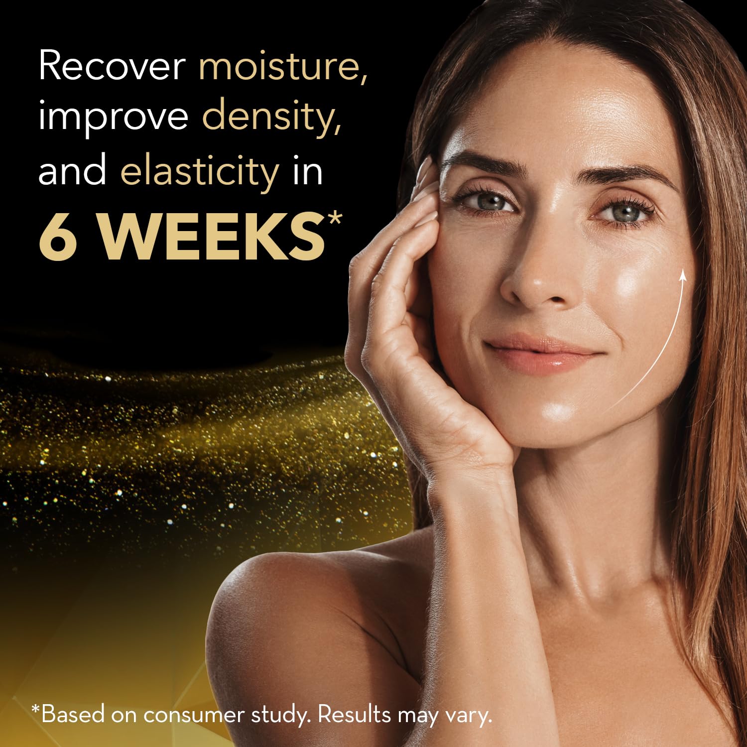 Cicatricure Gold Lift anti-wrinkle day and night cream gift pack with gold-infused skincare for youthful skin.