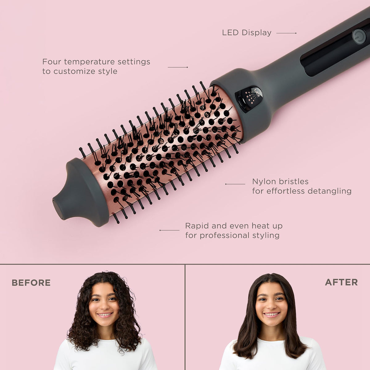 Hairitage Heated Curl Brush - Hairitage Official Imagery - 7