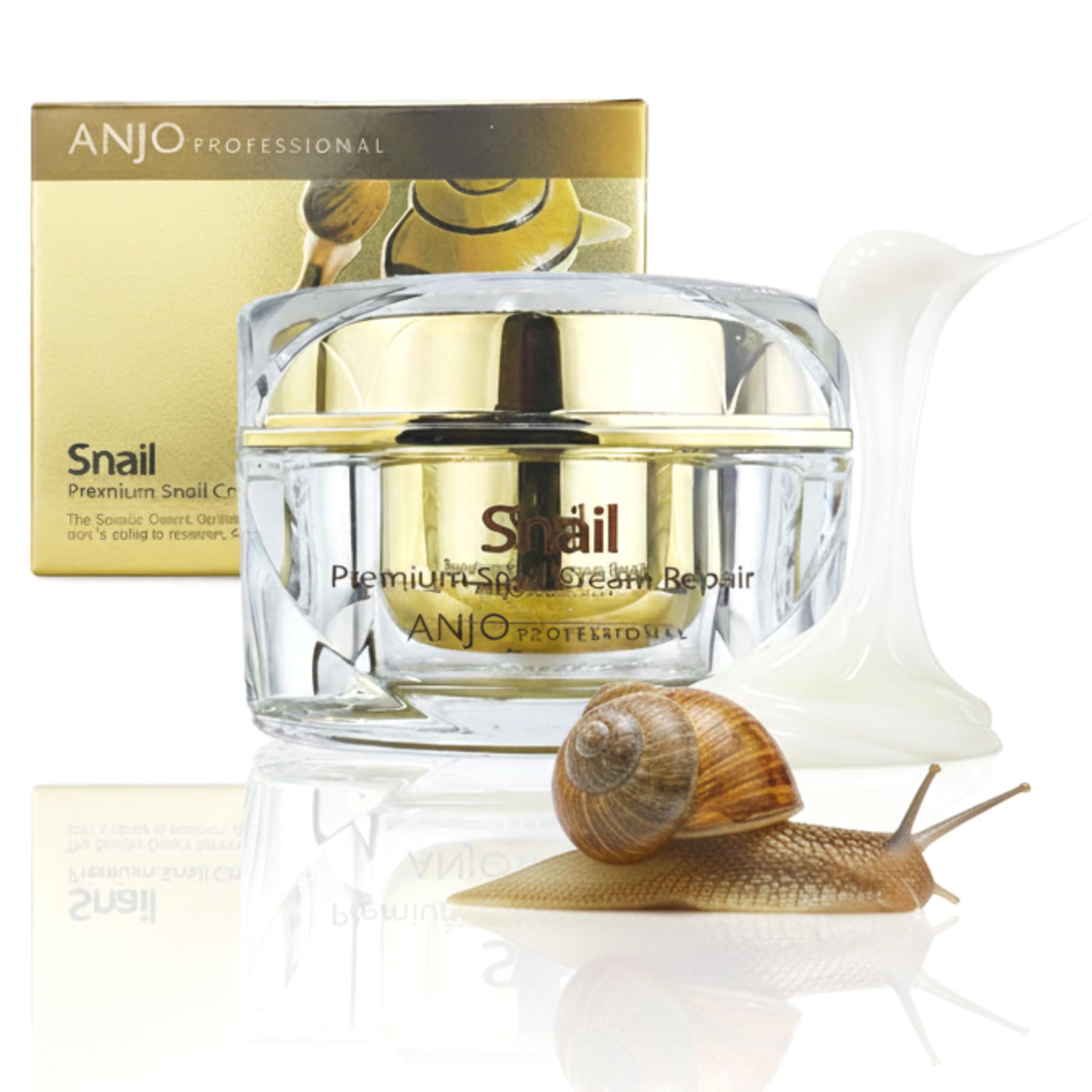Premium Snail Mucin Cream 50ml - GASHINA STORY