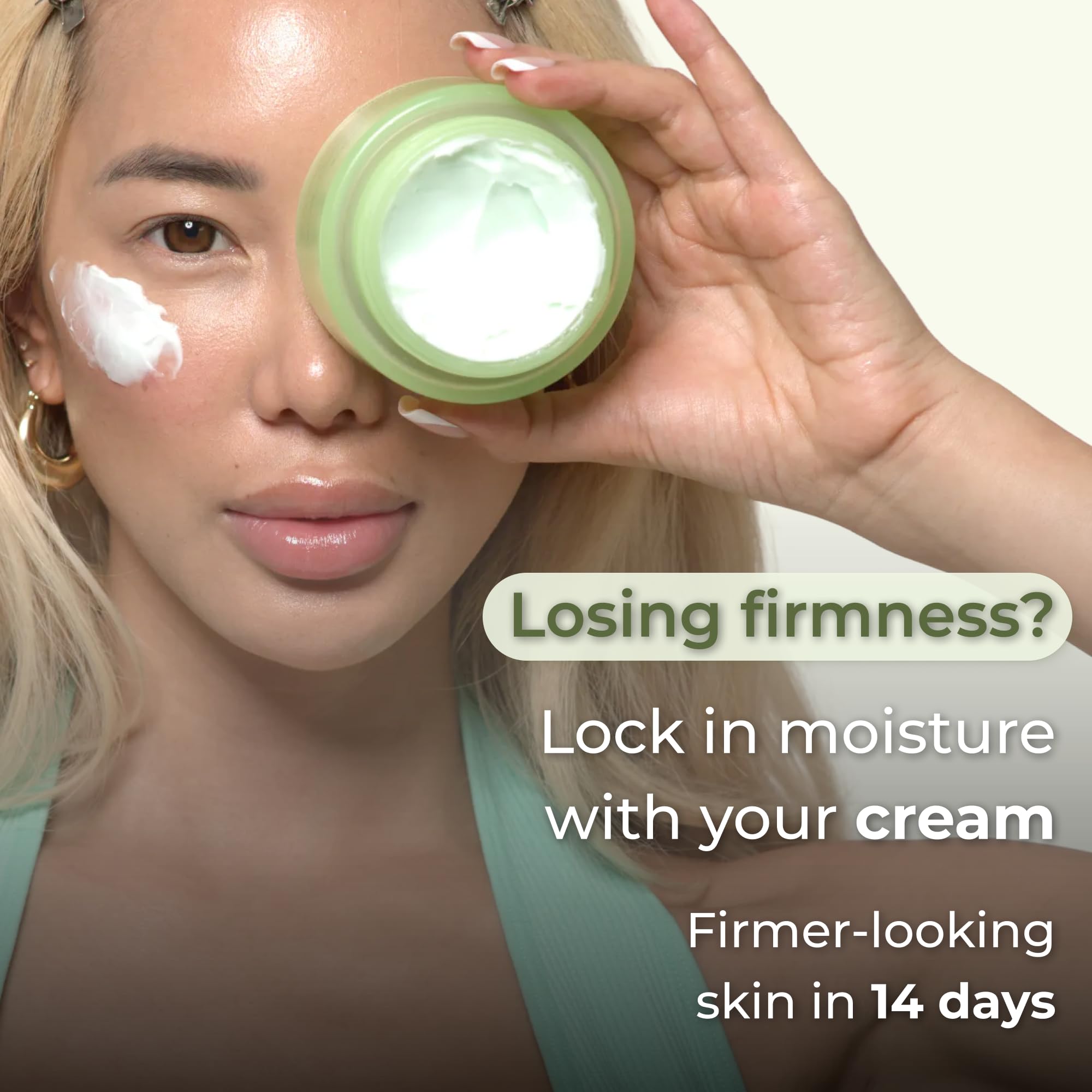 Matcha PDRN Korean Anti Aging Firming Moisturizer Dark Spot - VELVENTE Official Imagery - 3