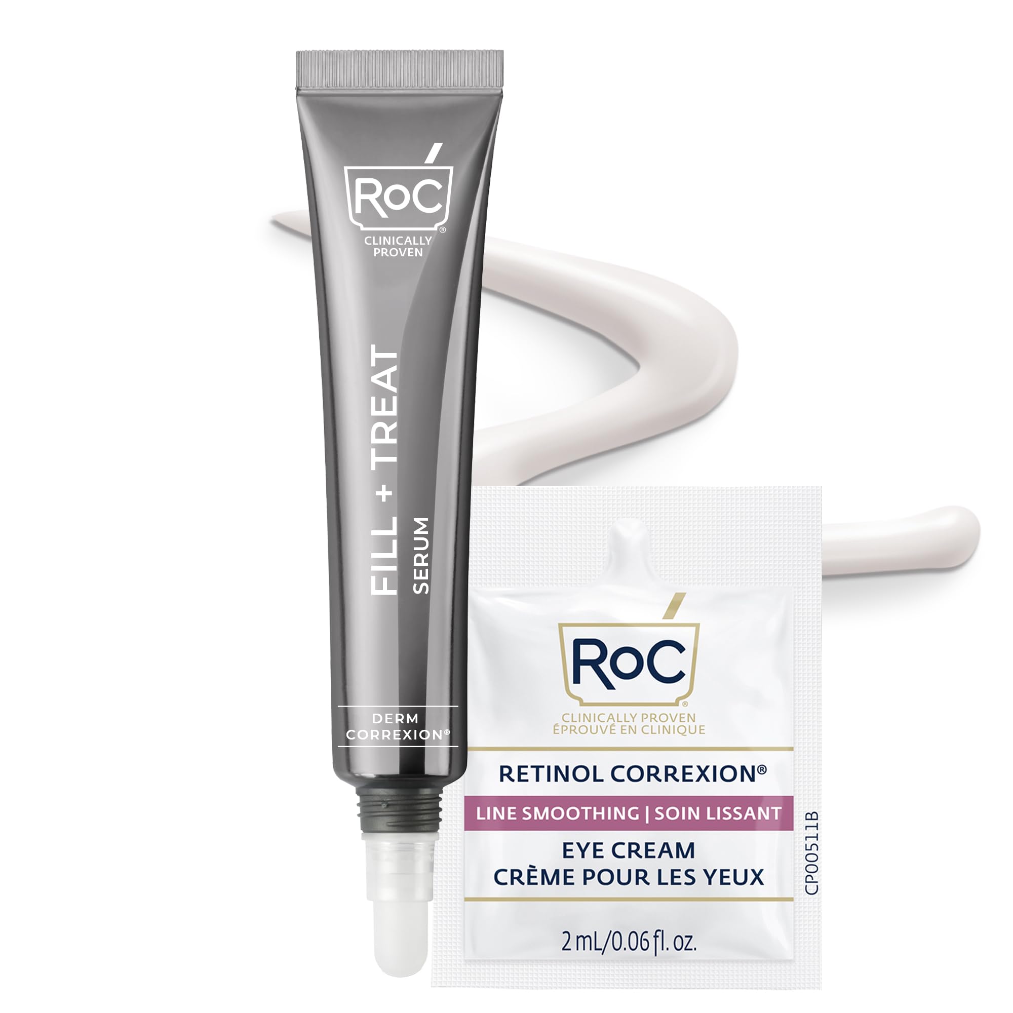 RoC Derm Correxion Fill Treat Retinol Serum Deep Wrinkle - RoC Official Imagery - 2