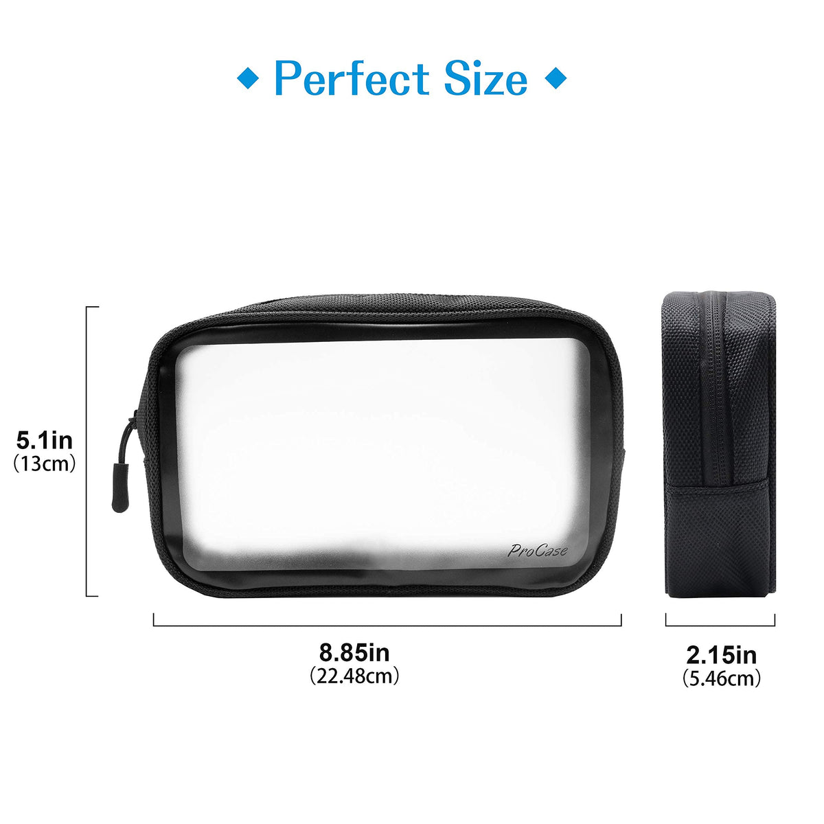 ProCase Travel Toiletry Bag Pouch Bundle with Electric - ProCase Official Imagery - 6