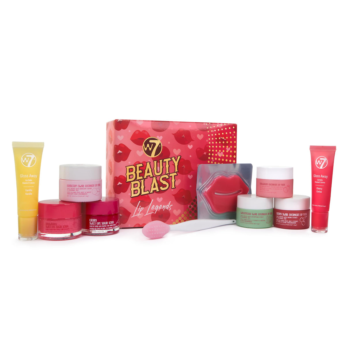 W7 Beauty Blast Lip Legends Sweet Dreams Gift Set - W7 Official Imagery - 5