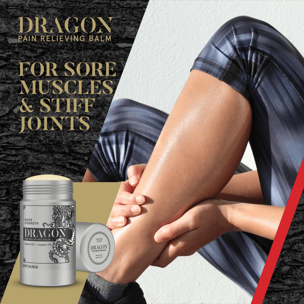 Americanna Wellness Dragon Balm 3.4oz Roll-Up Super Silver Strength