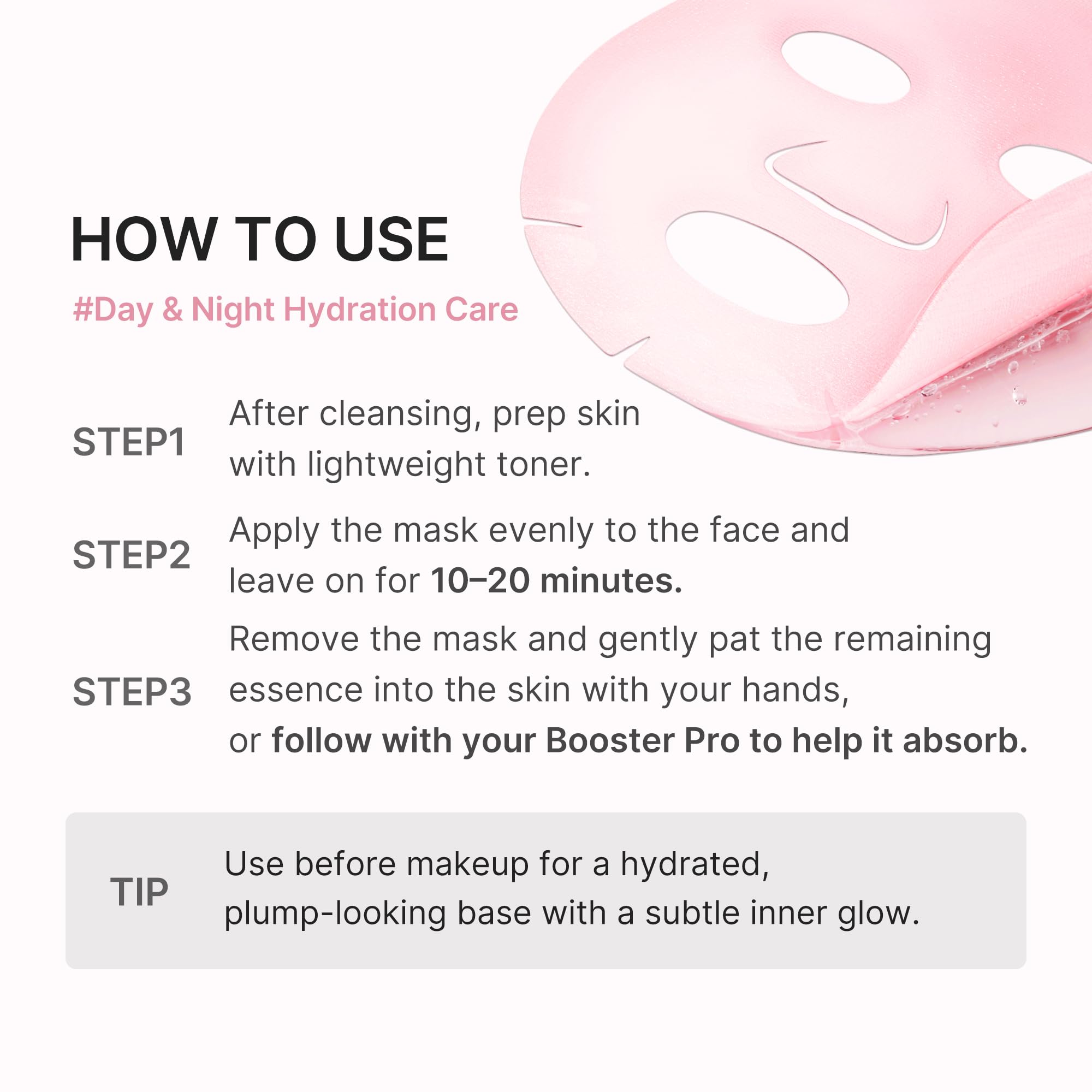 medicube PDRN Pink Peptide Ampoule Sheet Mask 10EA - medicube