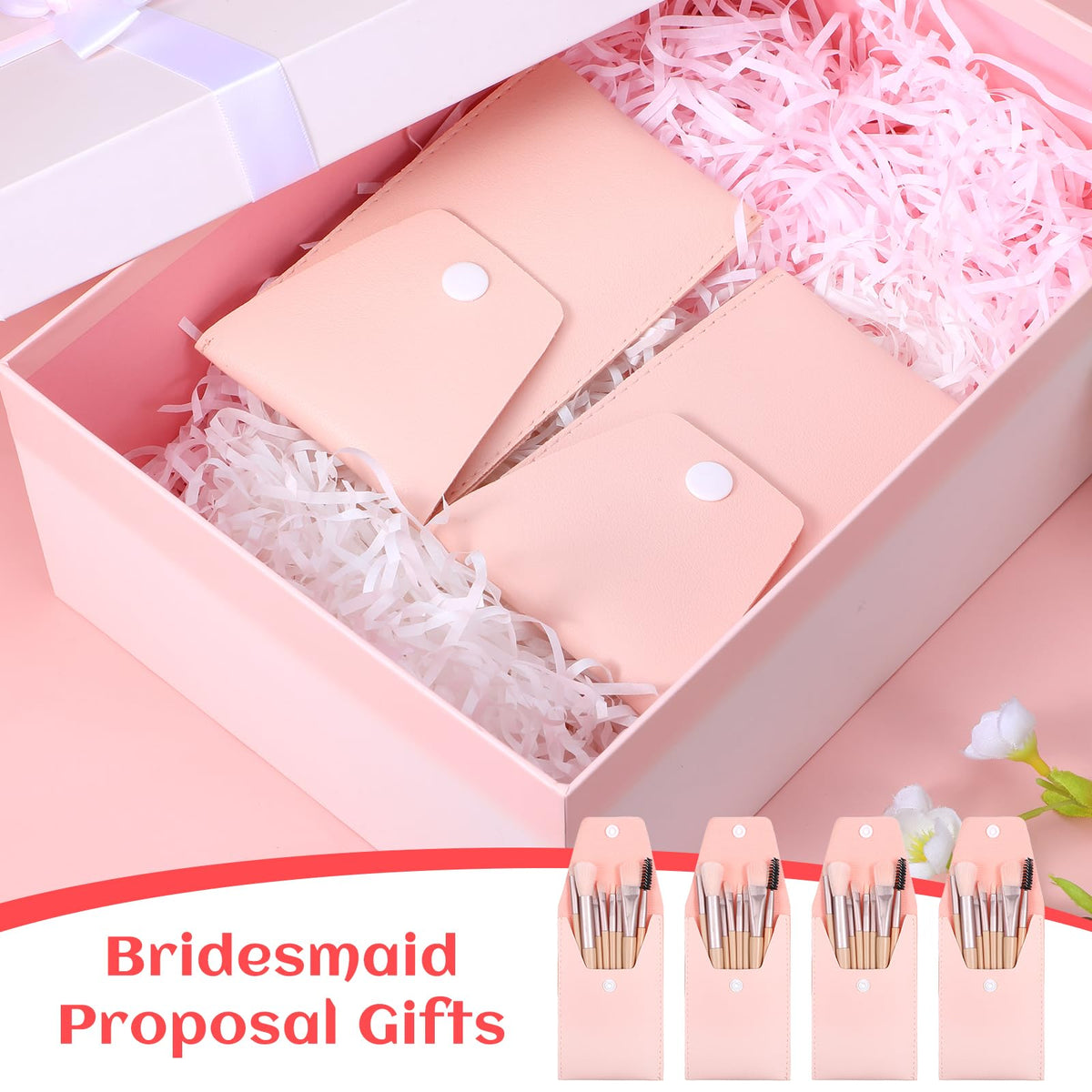 20 Sets Travel Makeup Brush Set Bulk Make up Brushes Angled - Giloaou Official Imagery - 4
