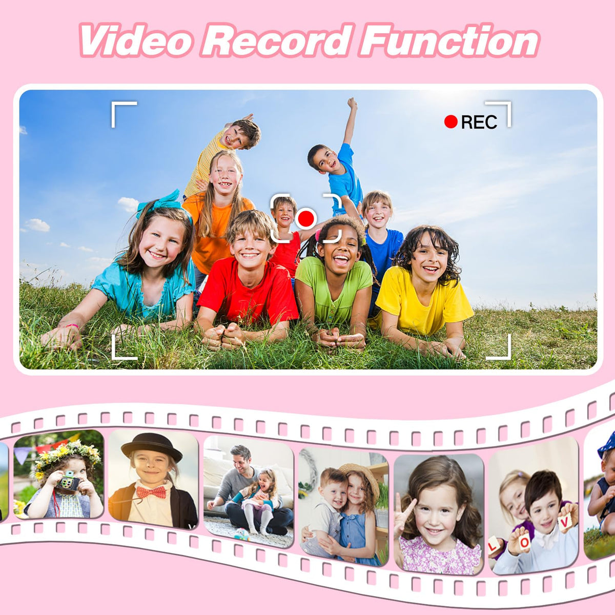 Kids Camera Toys for 3 8 Year Old Girls Boys Children - goopow Official Imagery - 6