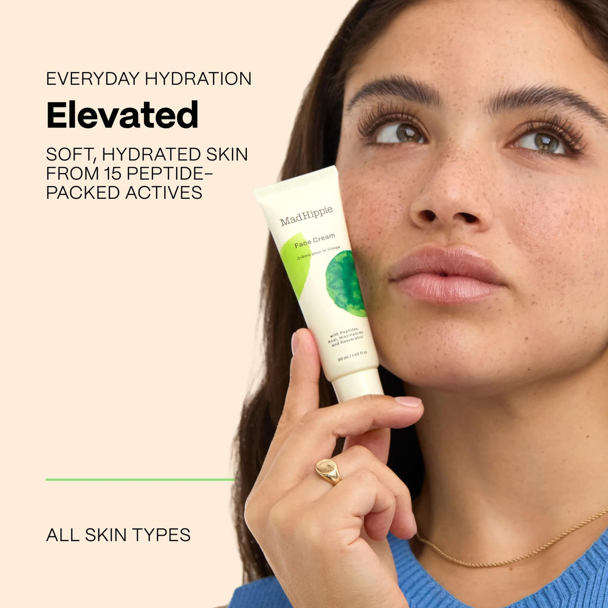 Mad Hippie Face Cream Hydrating Peptide Facial Moisturizer 1 - Mad Hippie Official Imagery - 3