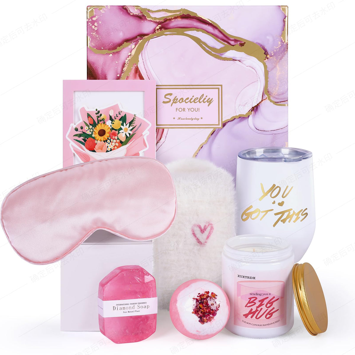 Birthday Gift for Women XUXTRDX Set of 9 Get Well Soon Gift - XUXTRDX Official Imagery - 2