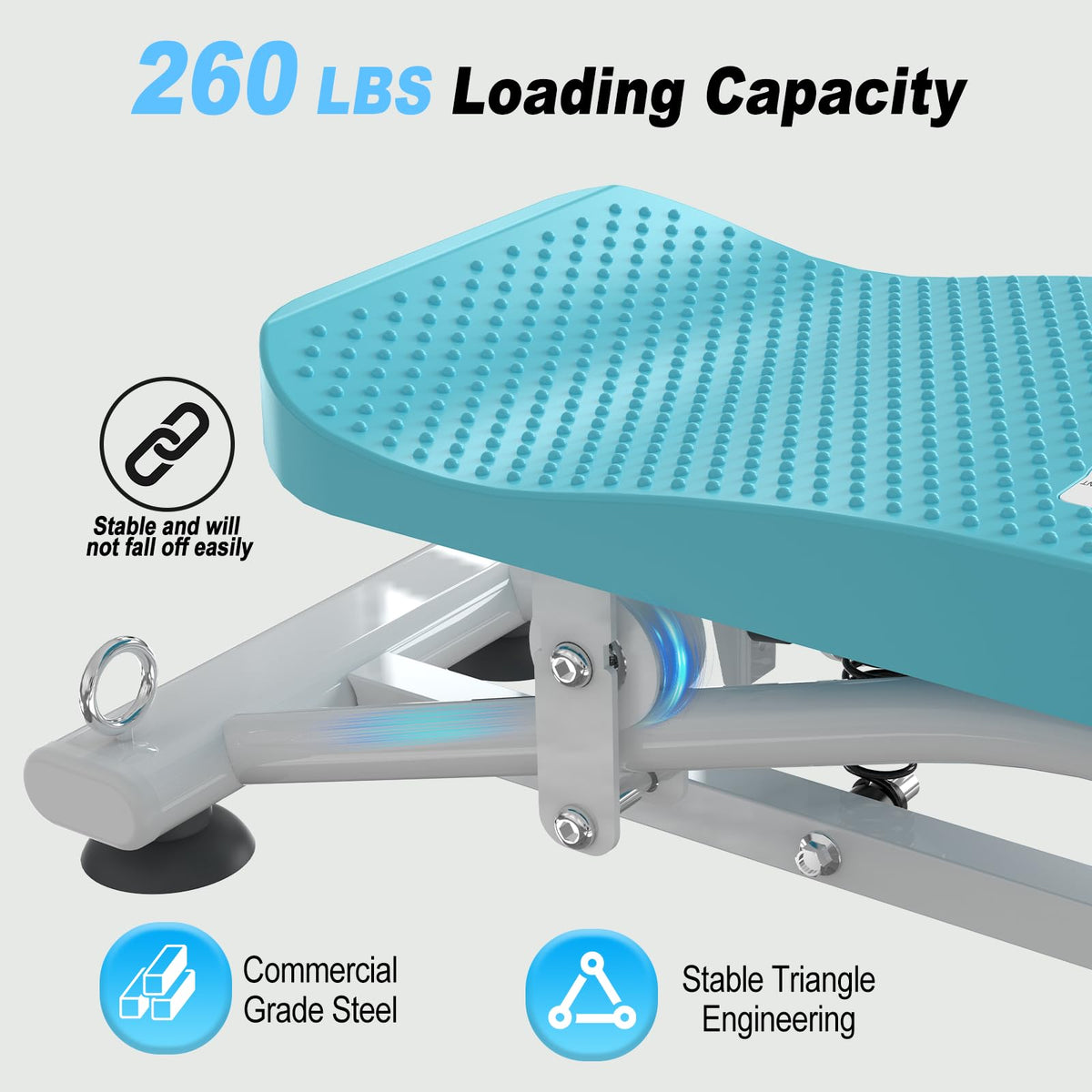 Ski Balance Board Rocking Stepper Ski Simulator for Home - HOTWAVE Official Imagery - 8