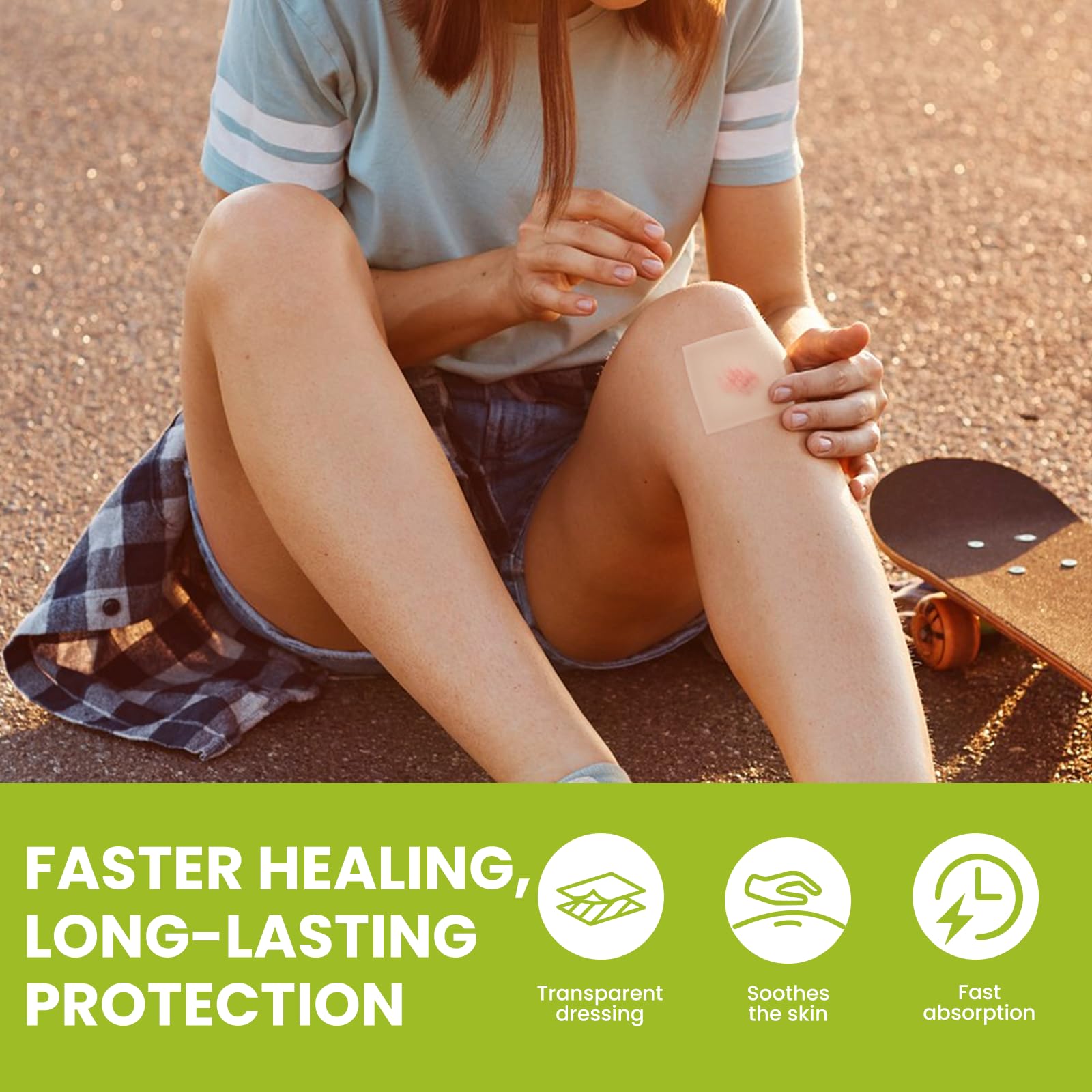 Bukihome Hydrocolloid Roll Gel Bandages Patch with Self - Bukihome Official Imagery - 8
