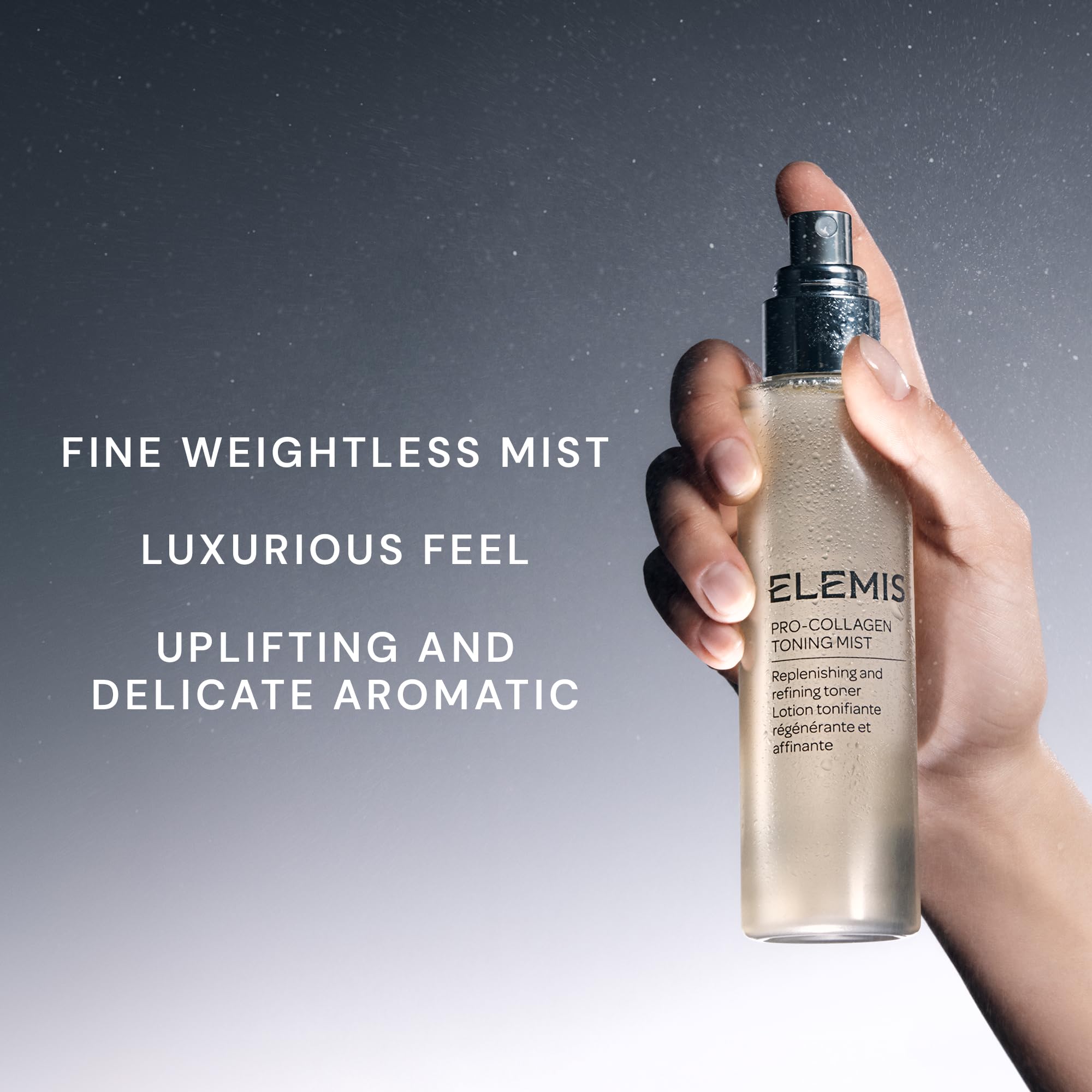 ELEMIS Pro Collagen Toning Mist Hydrating PHA Facial Mist - Premium Selection Official Imagery - 5