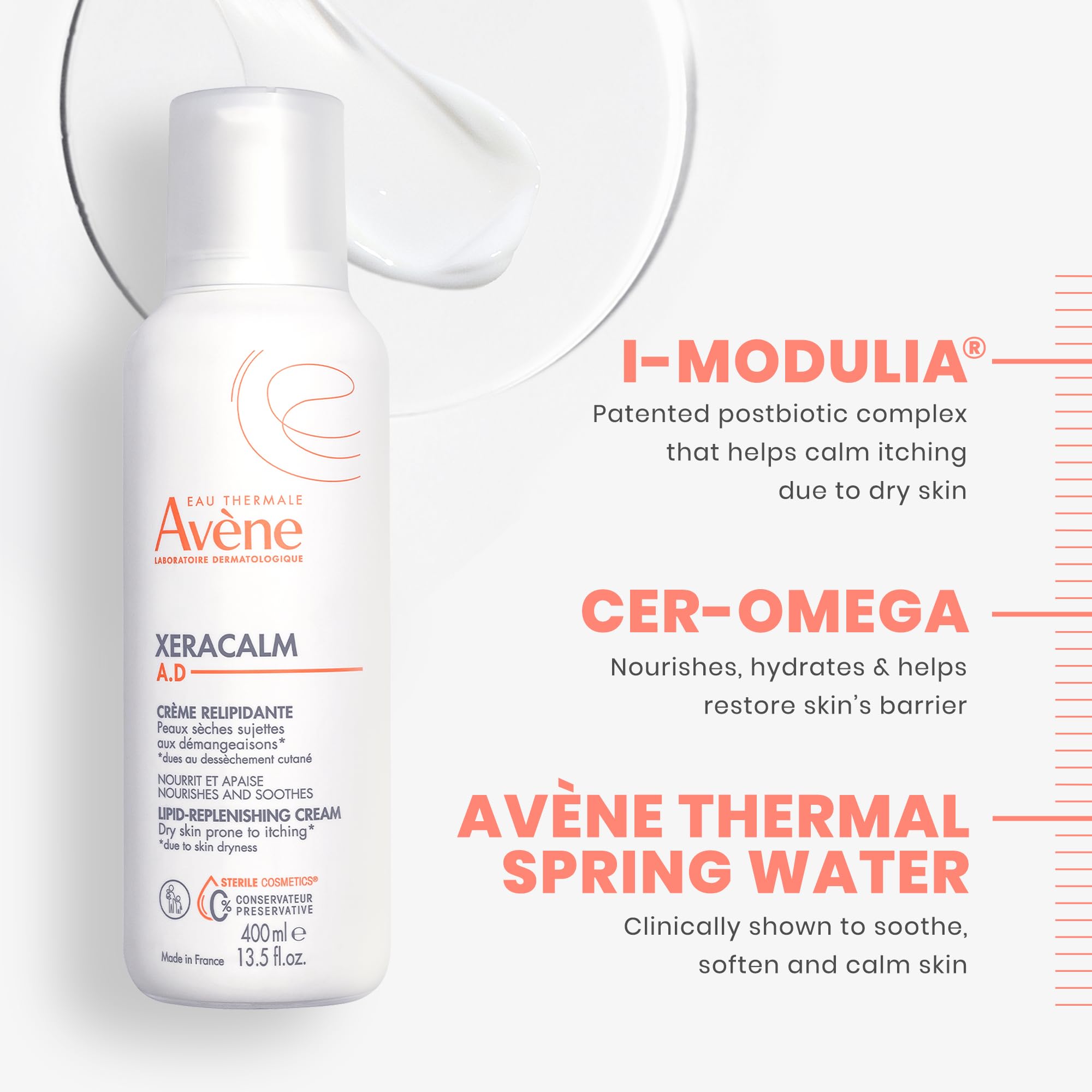 Av ne XeraCalm A D Lipid Replenishing Cream - Eau Thermale Avène Official Imagery - 6