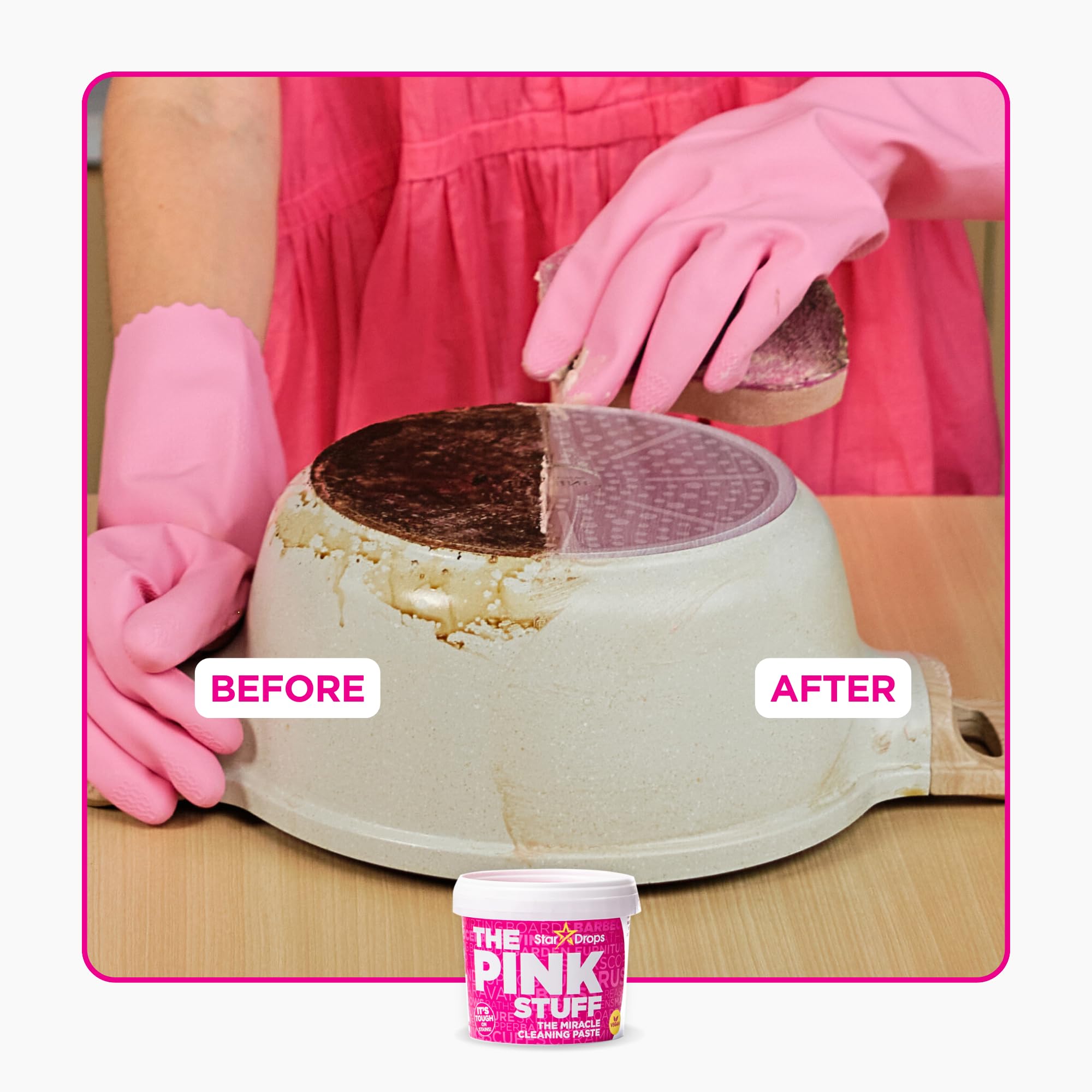 Stardrops The Pink Stuff Miracle Cleaning Paste, 17.6 Oz - View 6