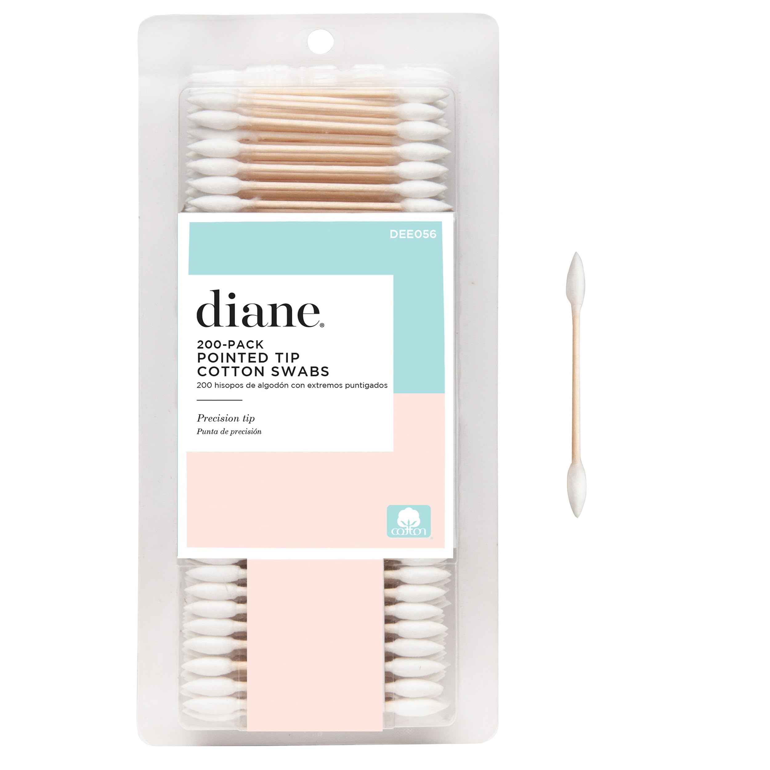Diane Pointed Tip Cotton Swabs - Diane Official Product Imagery - 1