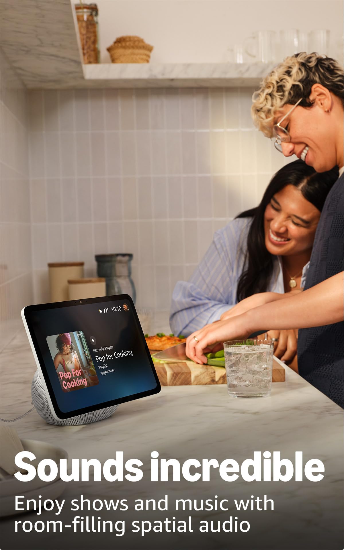 Amazon Echo Show 11  , Vibrant Full-HD 11" display with more view - Amazon Official Product View 4