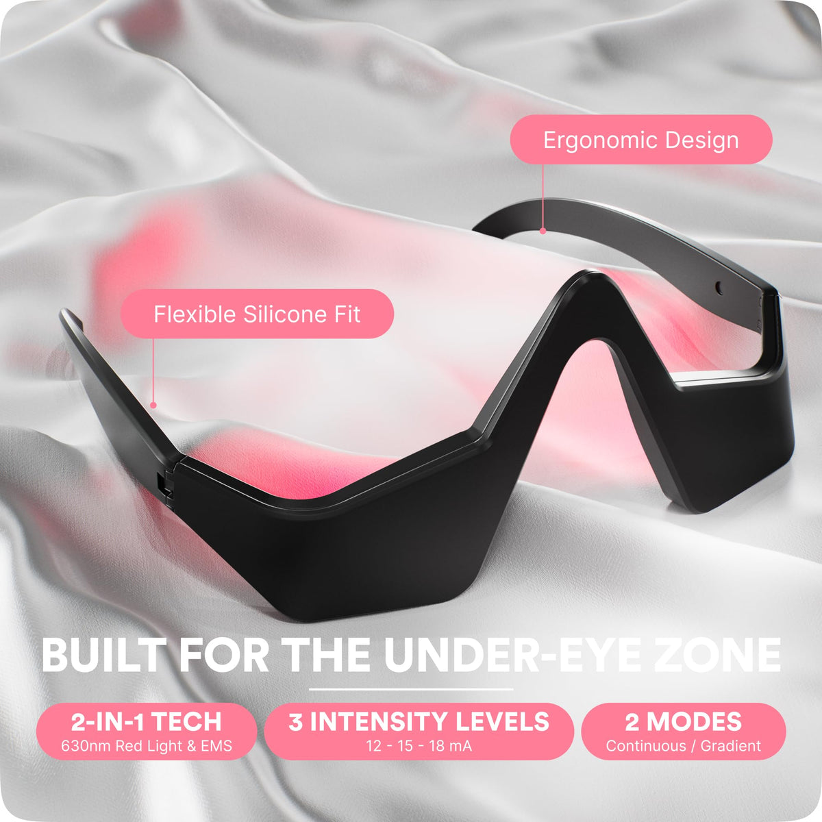 RevitalEyes Under Eye Bags Red Light Tool for Dark Circles - BOTANIQUE PARIS Official Imagery - 6