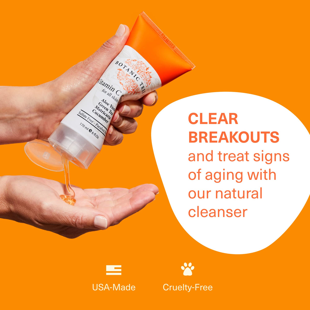 Botanic Tree Vitamin C Face Wash - Botanic Tree Official Imagery - 6