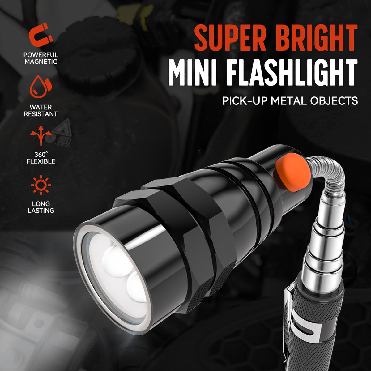 Telescoping Magnetic Pickup Tool 6 in 1 Multitool Pen Set - SYMNTEM Official Imagery - 7