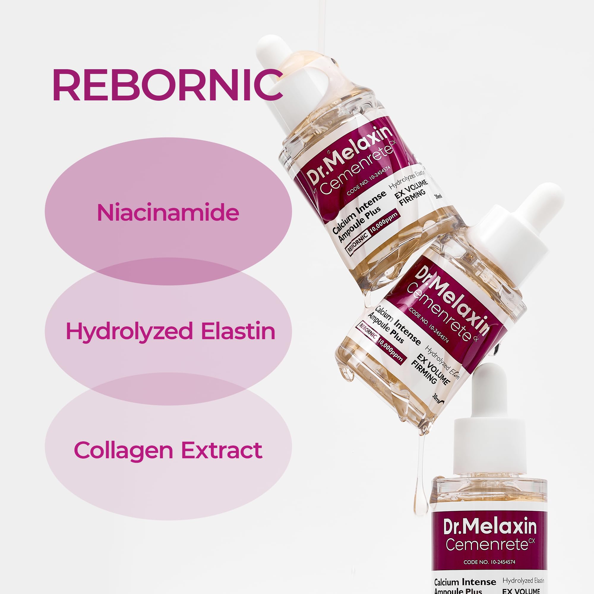 Dr.Melaxin Cemenrete Calcium Ampoule Plus with Adenosine and - Dr.Melaxin
