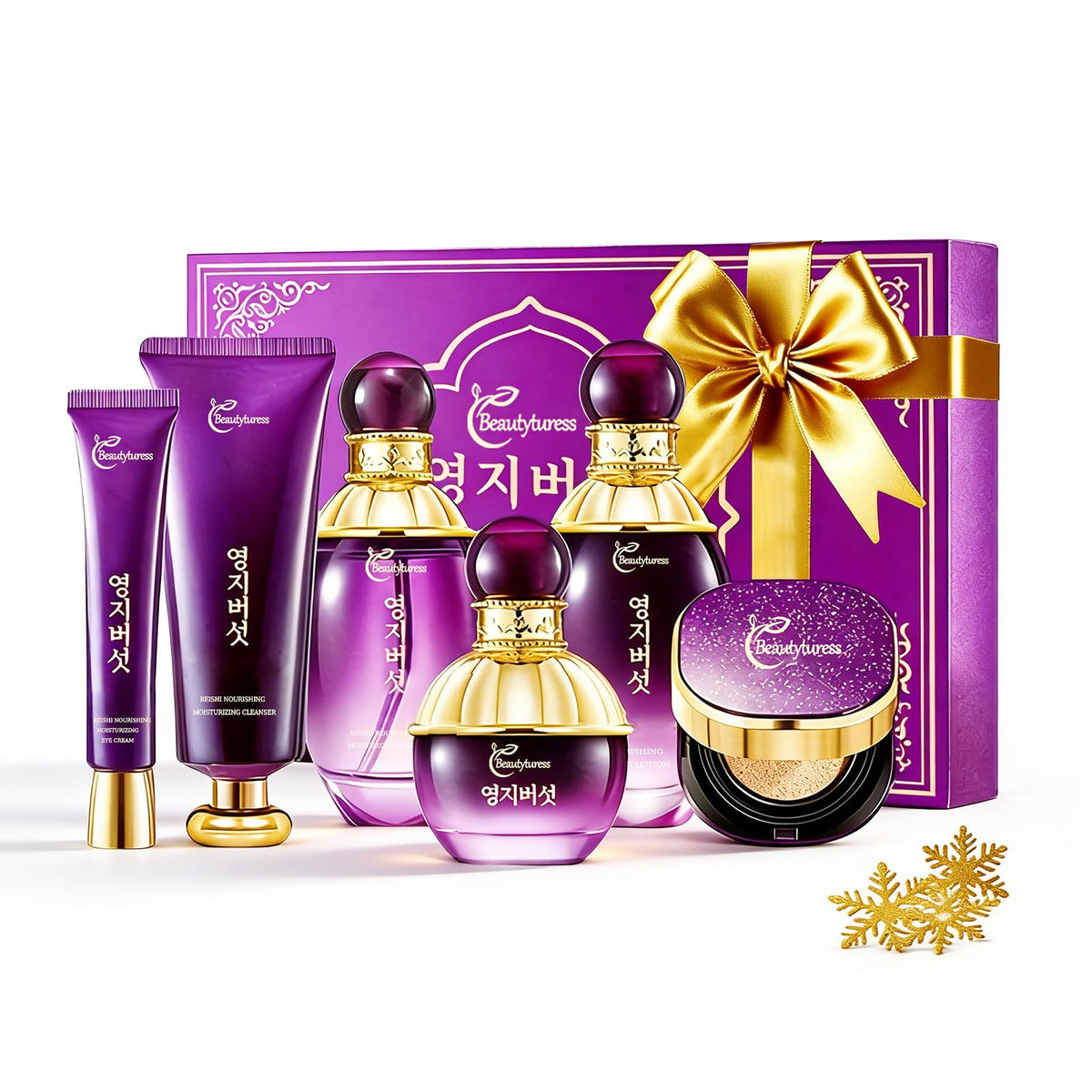 Ganoderma Lucidum Skincare Set - BEAUTYTURESS Official Imagery - 2