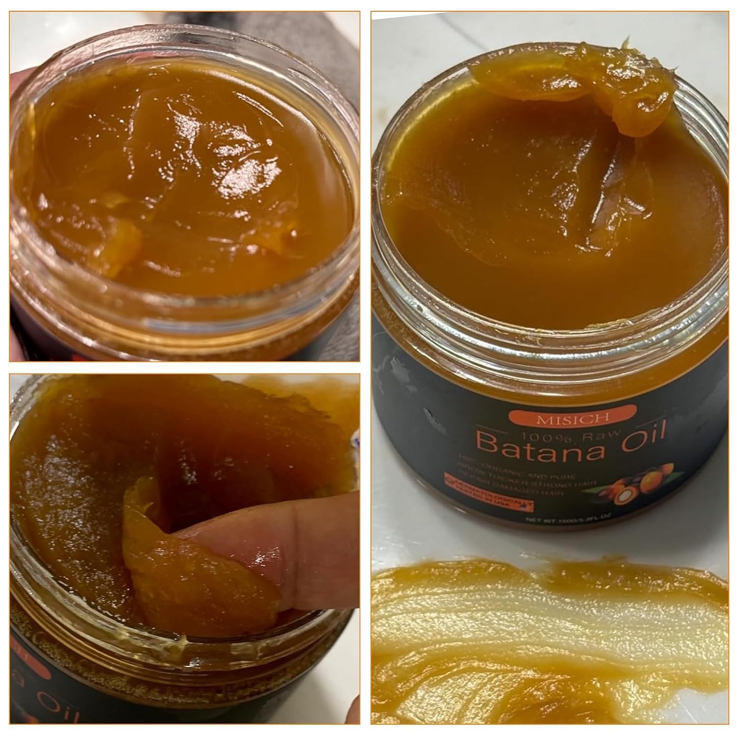 MISICH Raw Batana Oil for Hair Growth, 100% Natural Pure Botana Oil Paste from - MISICH Official Product View 8