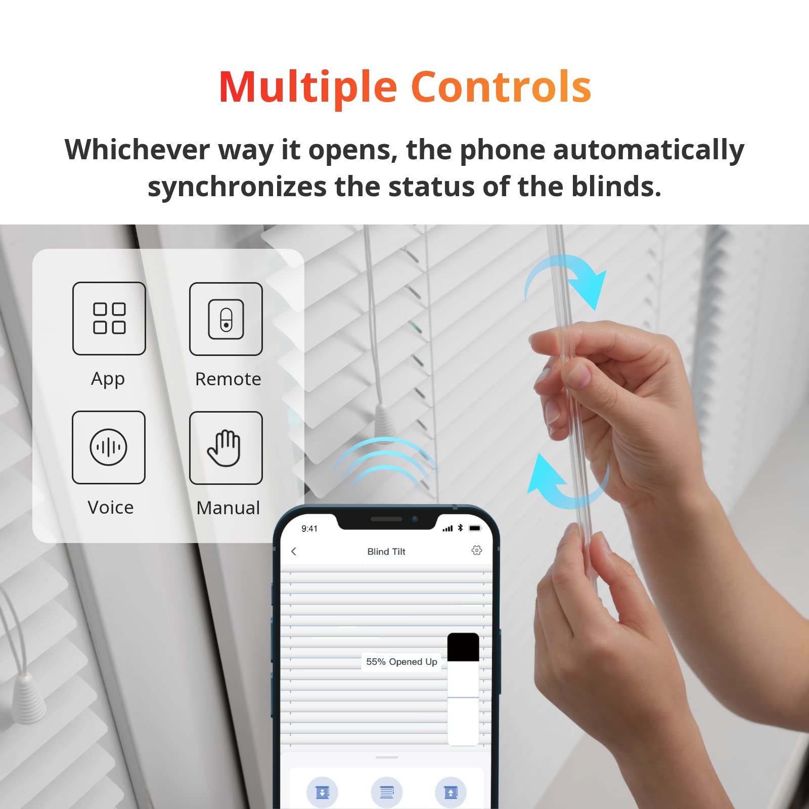 SwitchBot Blind Tilt Motorized Blinds - Smart Electric Blinds, Au - SwitchBot Official Product View 7