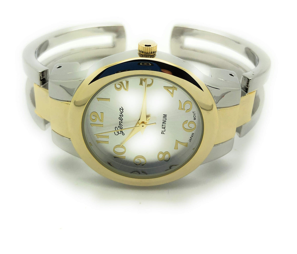 Ladies Round Elegant Simple Casual Metal Bangle Cuff Fashion - all4udeals Official Imagery - 4