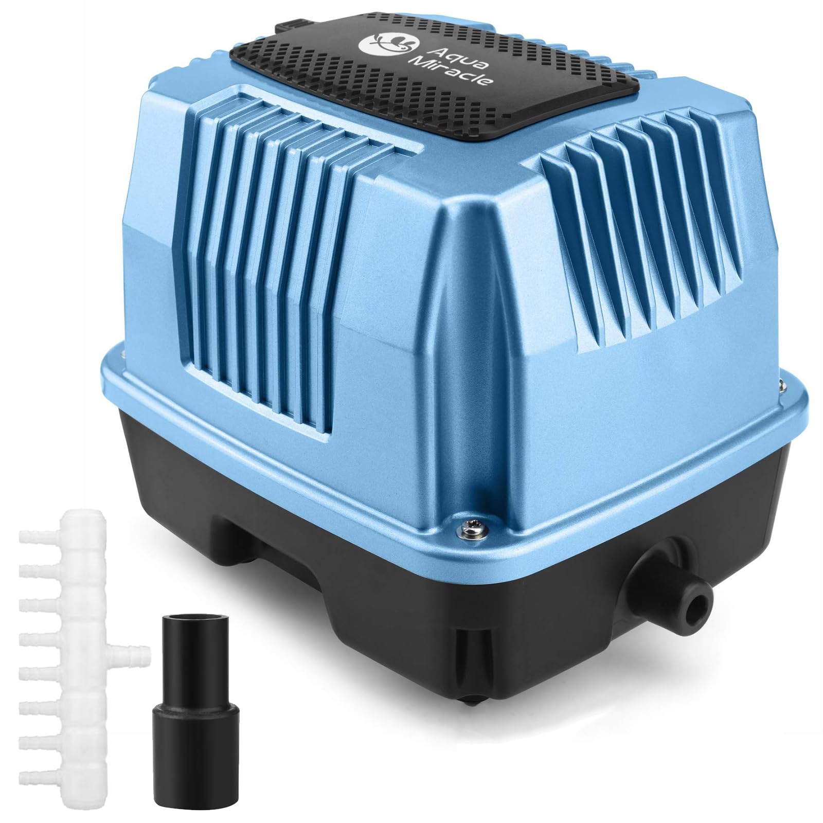 AquaMiracle Super Powerful Linear Air Pump AP-60 Pond Aerator, 95 - AquaMiracle Official Product View 1