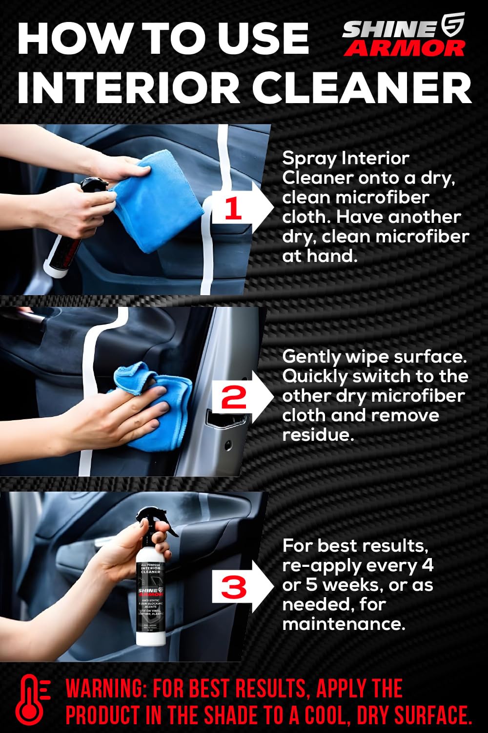 Shine Armor Car Detailing Bundle - SHINE ARMOR Official Imagery - 6