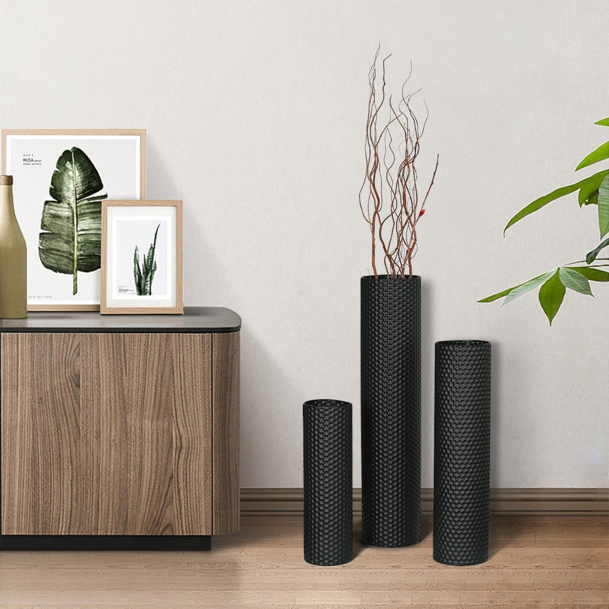 Dnnnii Tall Floor Vases Set of 3 - Dnnnii Official Imagery - 7