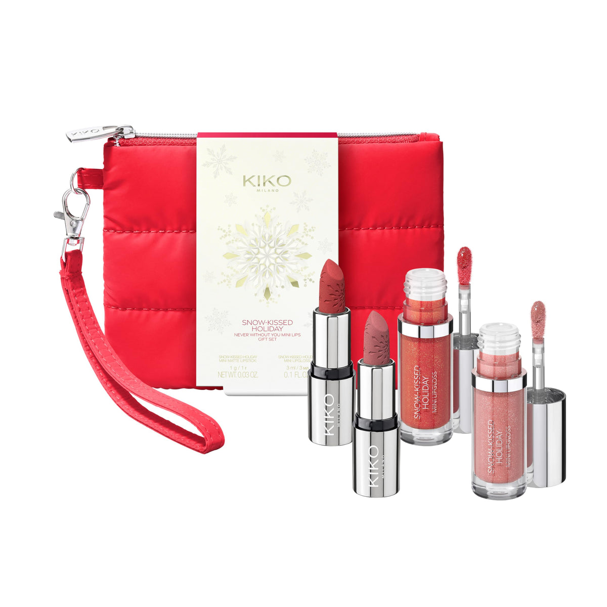 KIKO Milano Snow Kissed Holiday Glam Faves Make Up Gift Set - Kiko Milano Official Imagery - 8