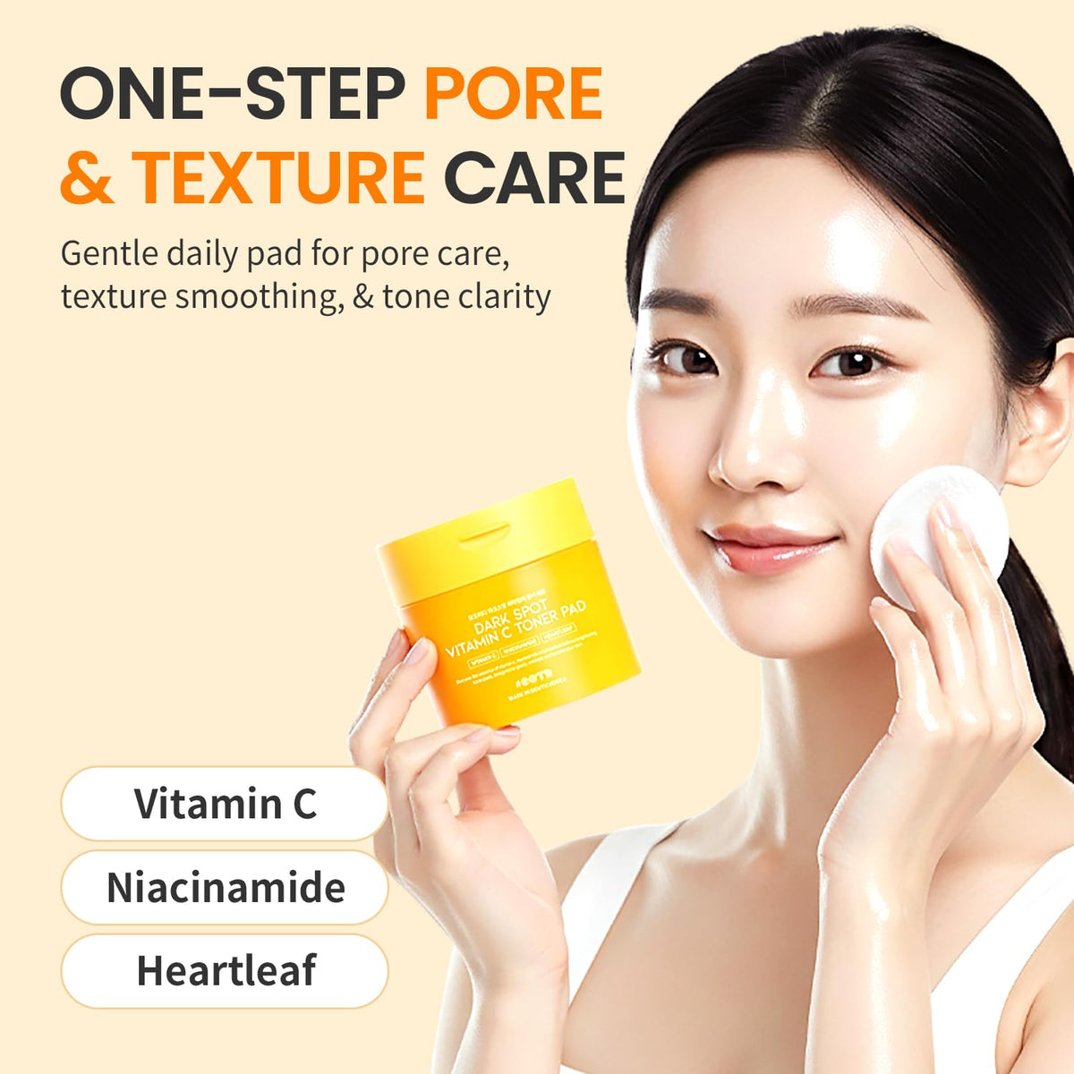 OOTD Vitamin C Toner Pads with Niacinamide 70 Pads - #OOTD Official Imagery - 5