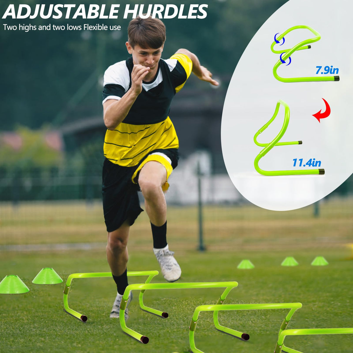 Agility Training Equipment Football Training Equipment - Haootadiy Official Imagery - 8