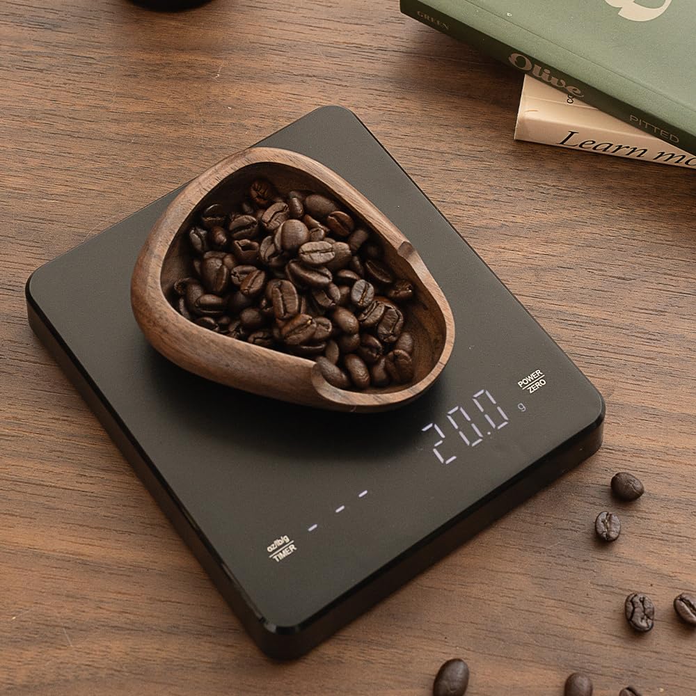 MIGAKU HOME Coffee Bean Dosing Cup & RDT Spray Bottle Set - Walnu - MIGAKU HOME Official Product View 7