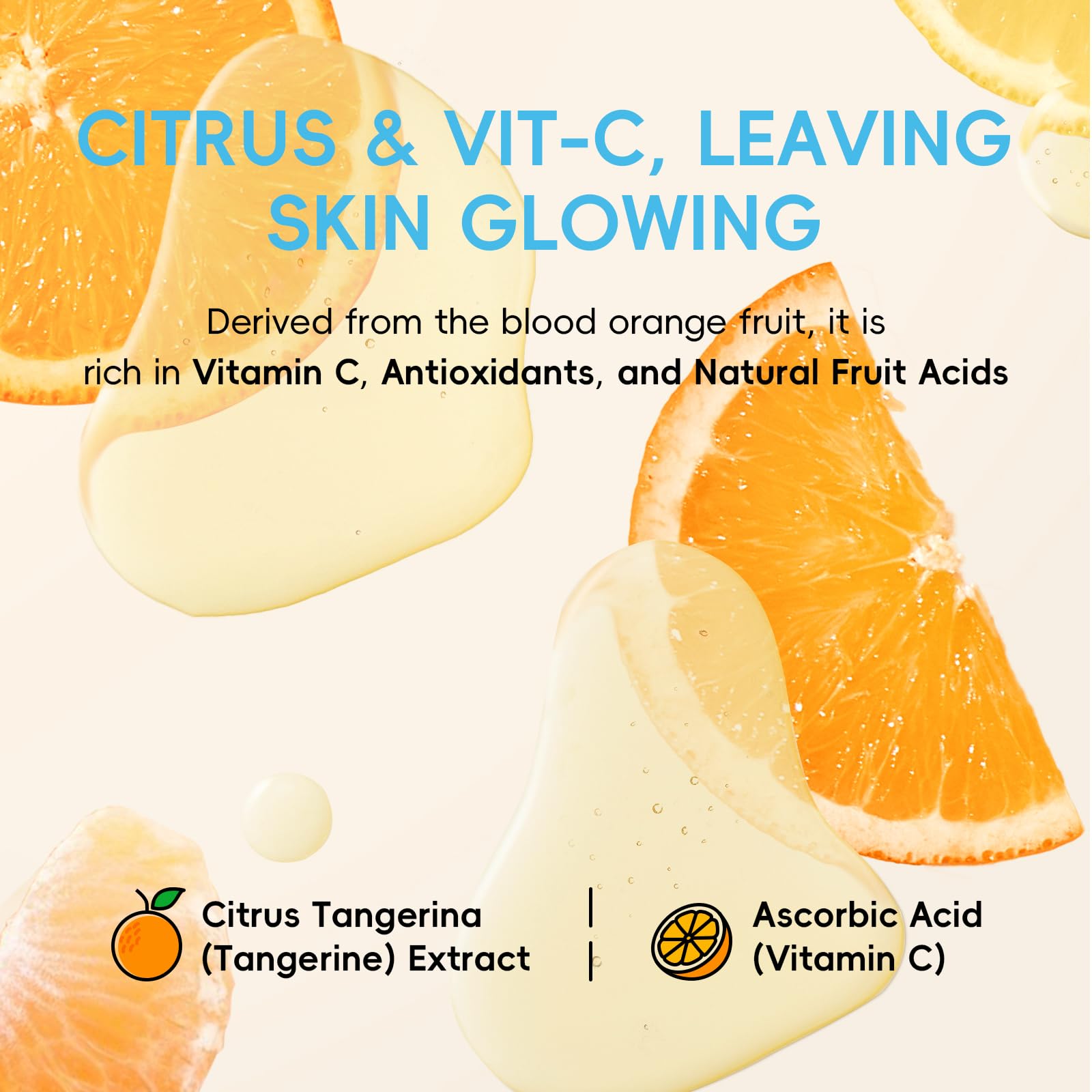 Citrus Vitamin C Skincare Set (5-Piece) – Facial Care Routine Kit - QUIYUM
