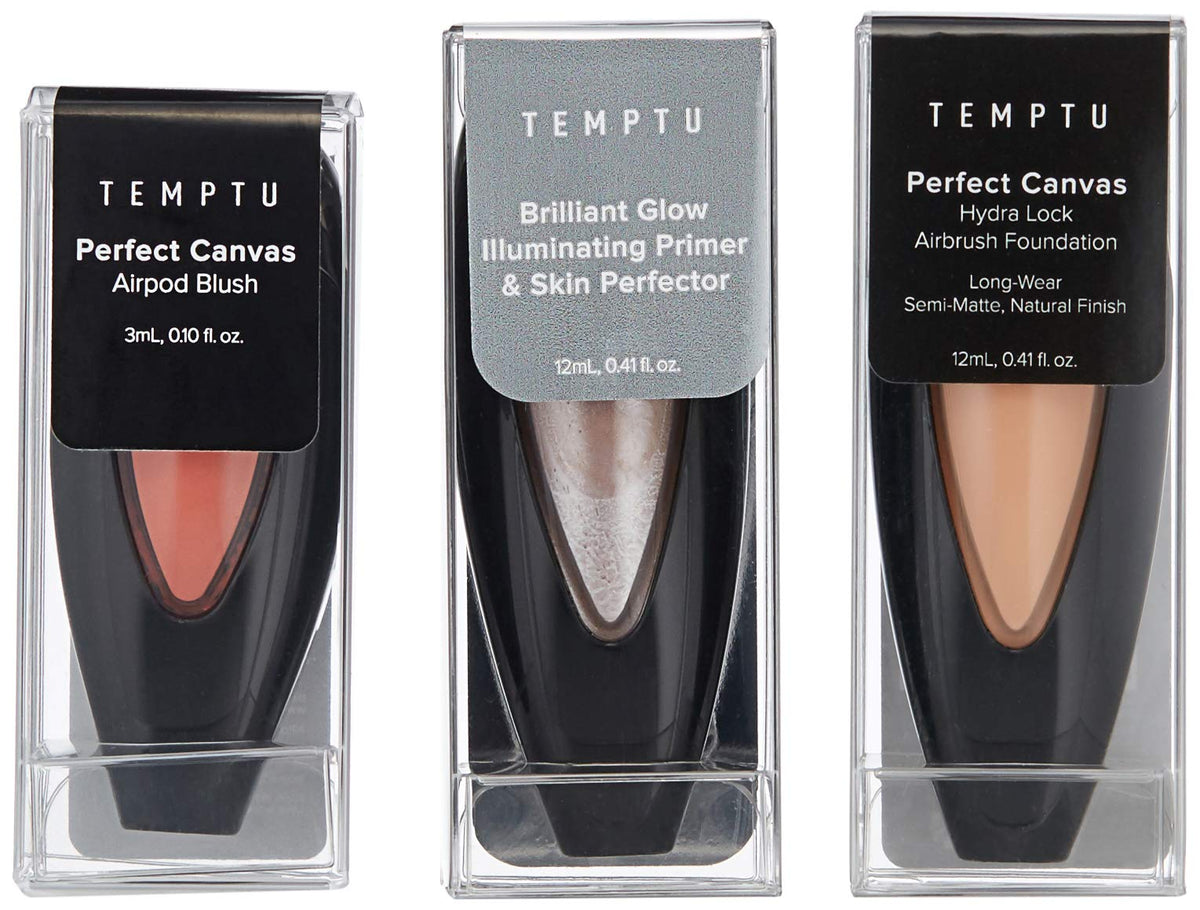 TEMPTU Air Airbrush Perfect Canvas Glowing Kit Cordless - Premium Selection Official Imagery - 7