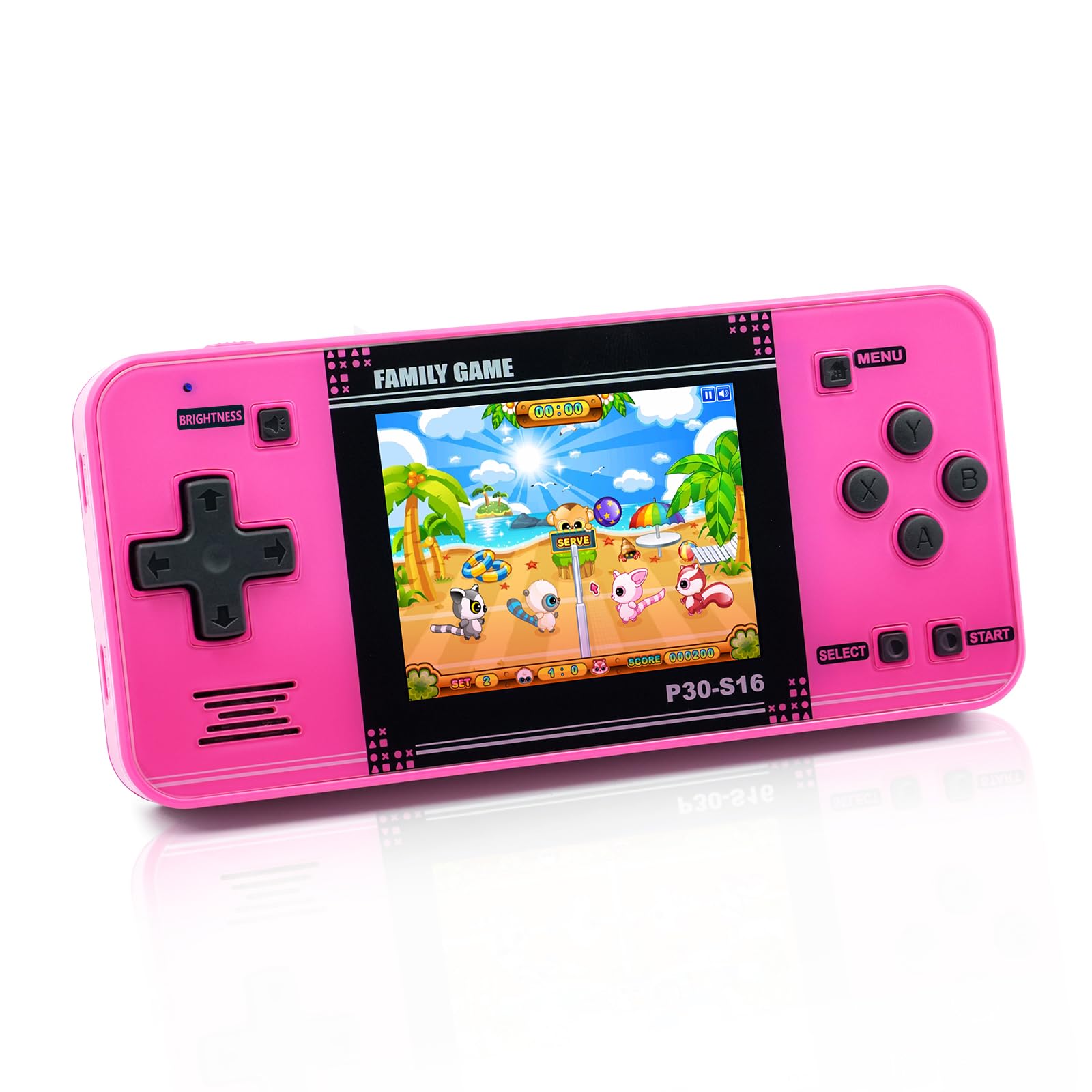 WELLST·G Handheld Game for Kids -Preloaded 220 Retro Video Games, by WELLST·G - Angle View 8